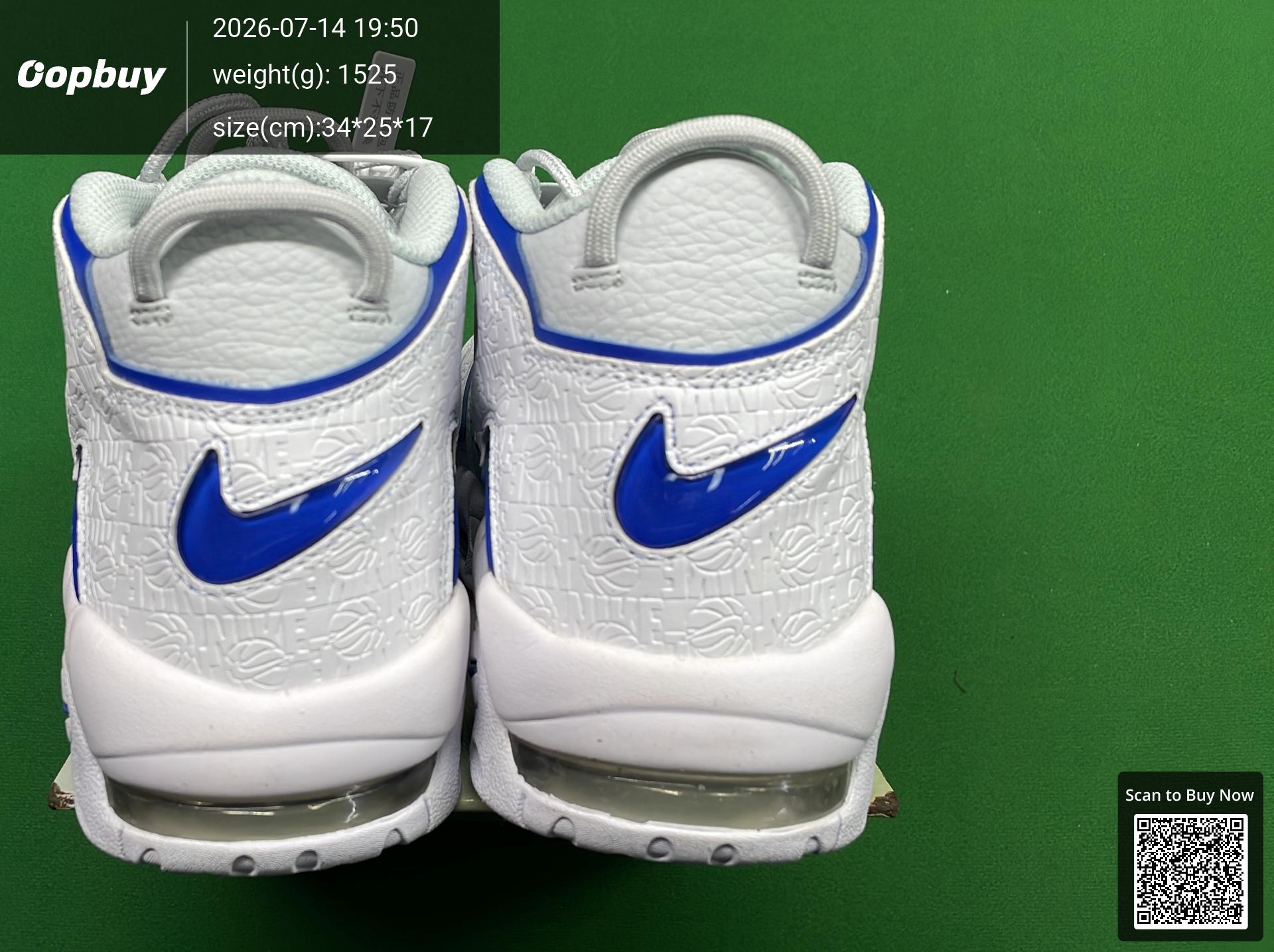 Foto QC 3 de Nike Air More Uptempo '96 White Deep Royal Blue 921948-101