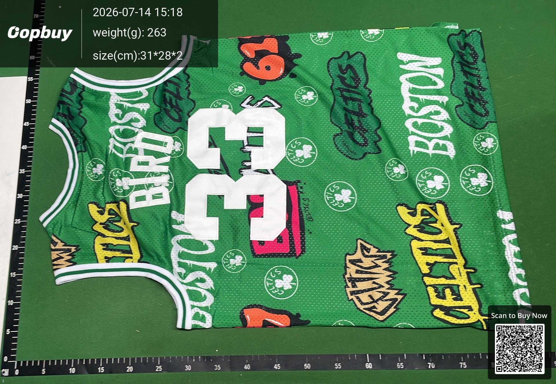 Foto QC 7 de Tiffany & Co. x Mitchell & Ness Tiffany 57 Jersey Tiffany Blue