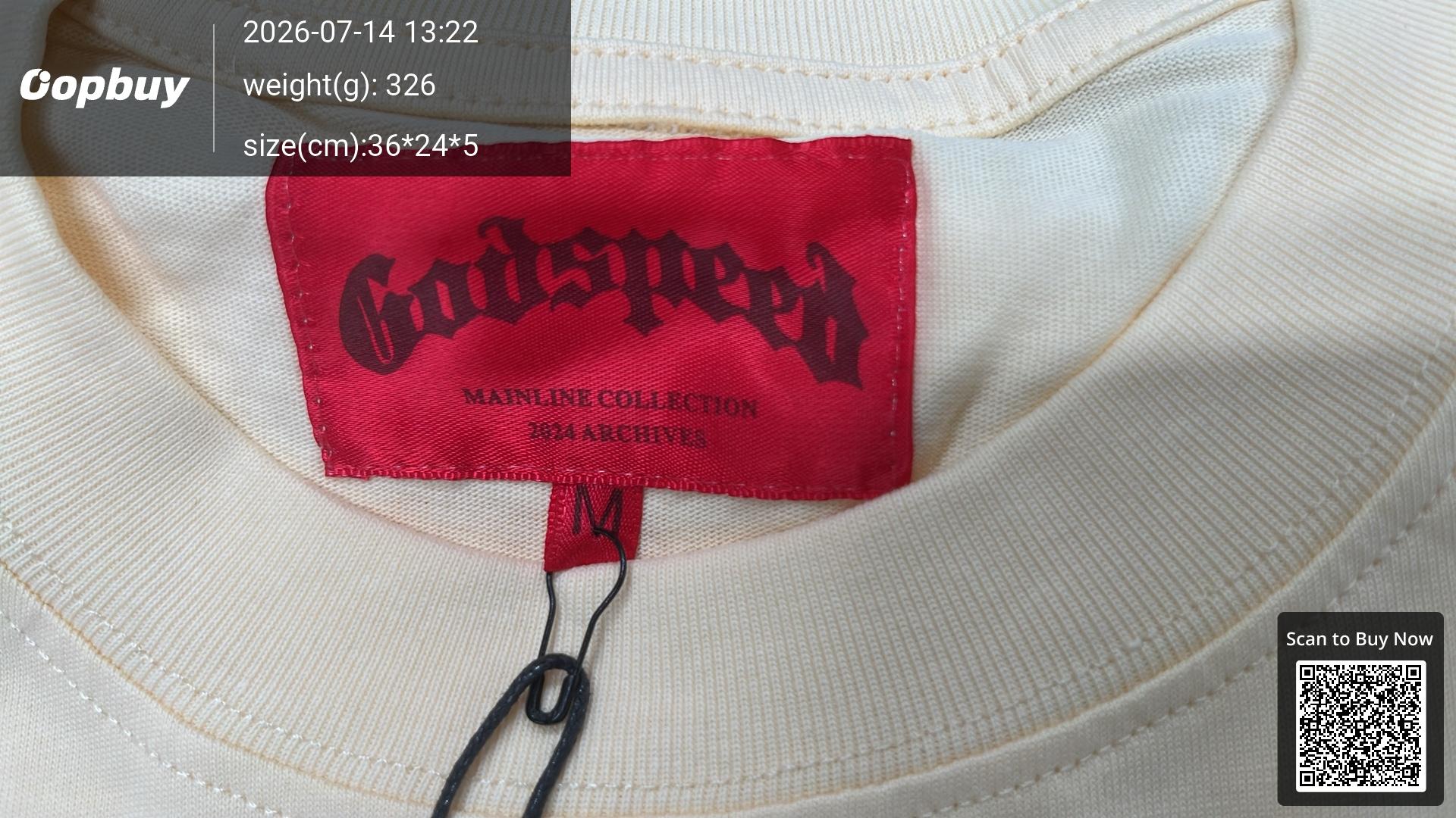 Foto QC 5 de Godspeed Winner's Win Skeleton Racing T-shirt White