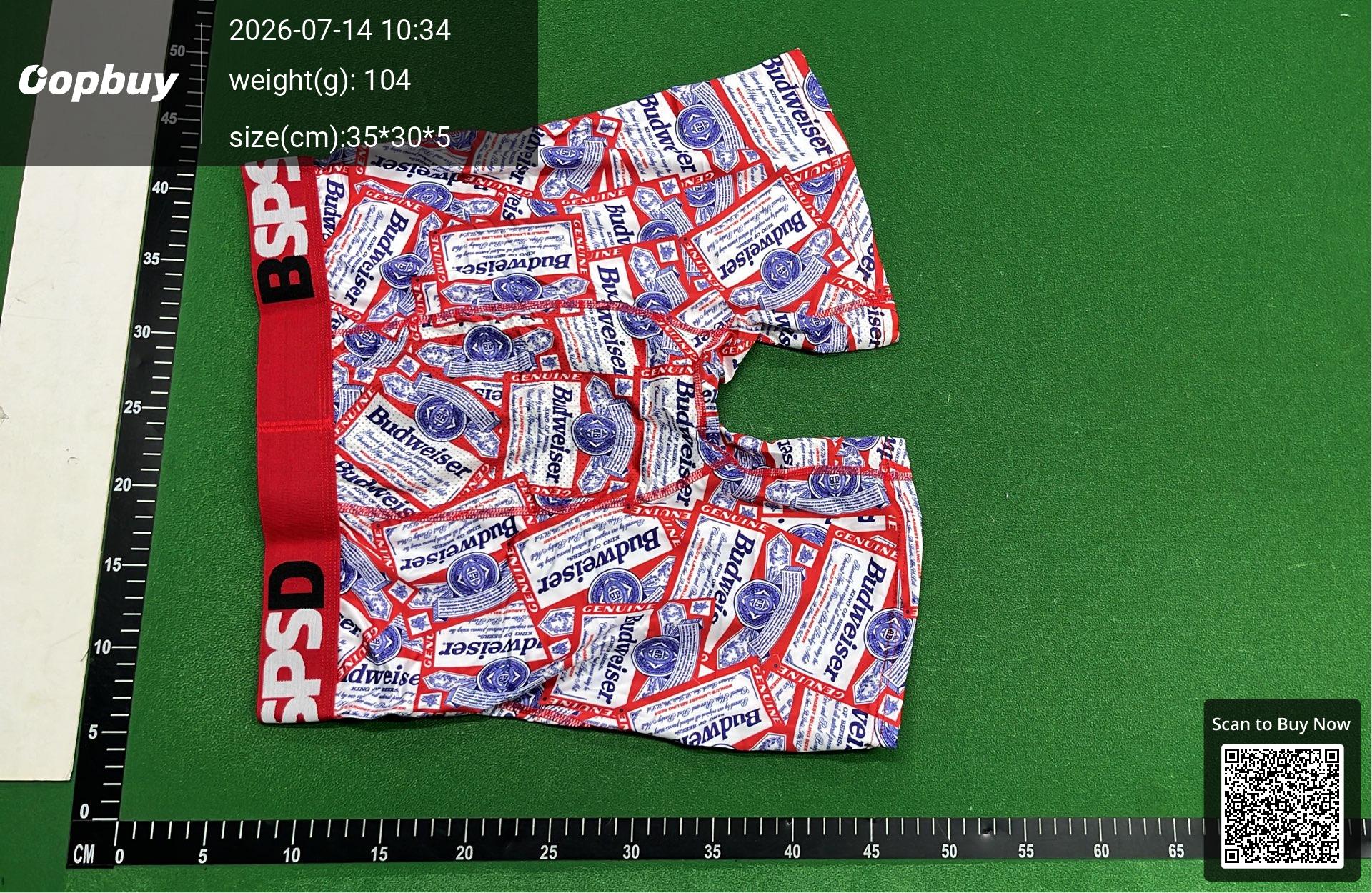 Foto QC 7 de BSPSD Underwear Mesh Long Boxer Briefs Red Black