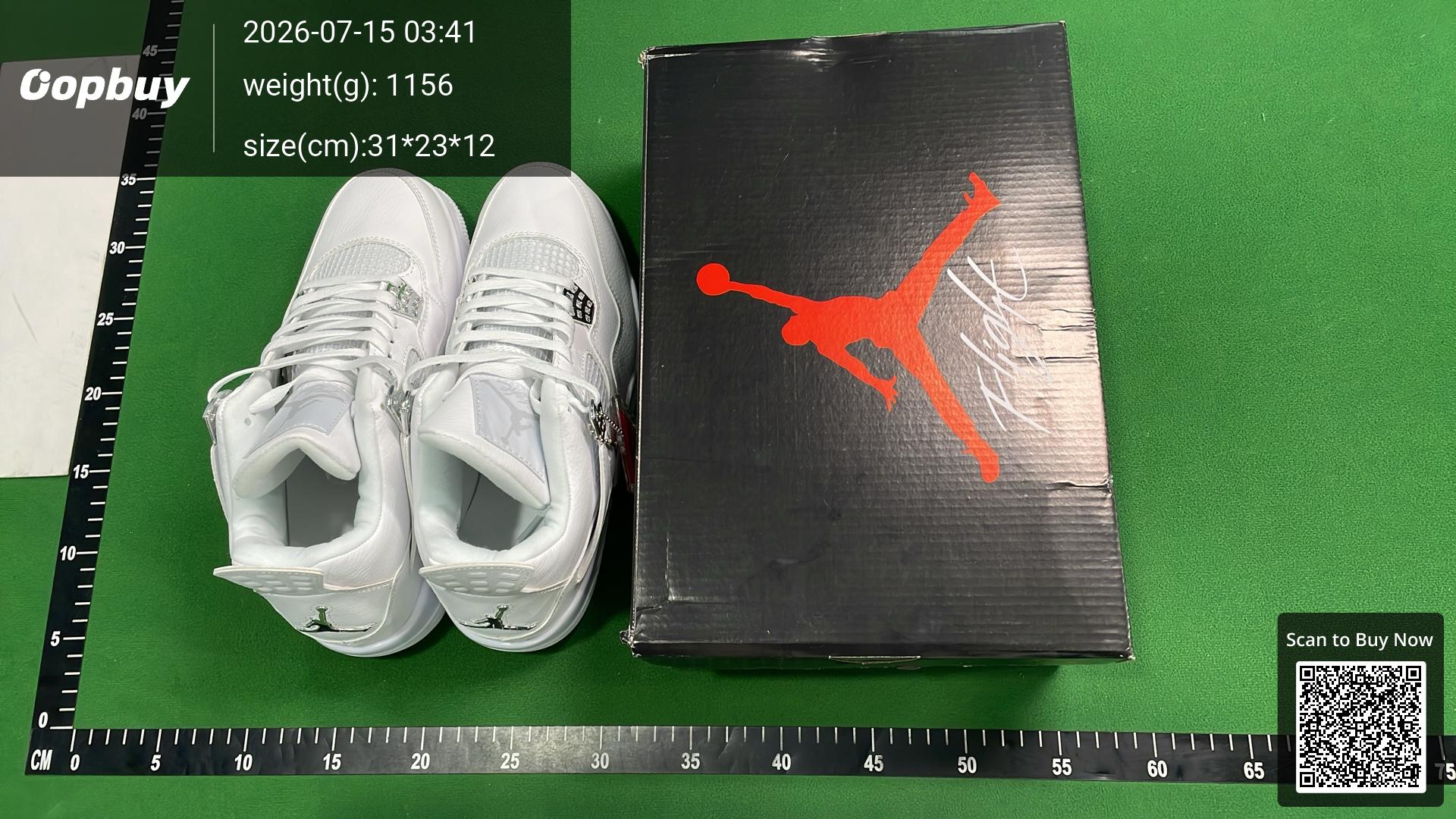 Foto QC 7 de Jordan 4 Retro Kaws Cool Grey 930155-003
