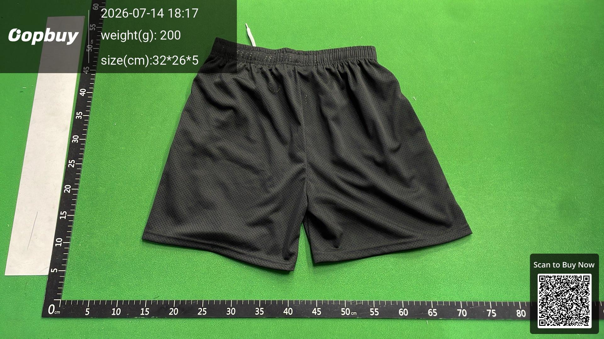 Foto QC 3 de Eric Emanuel Basketball Shorts Mesh Clouds Blue
