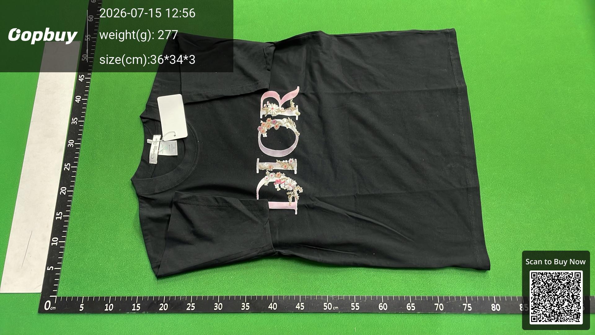 Foto QC 6 de Fendi Bag Bugs T-shirt Yellow Eyes Black