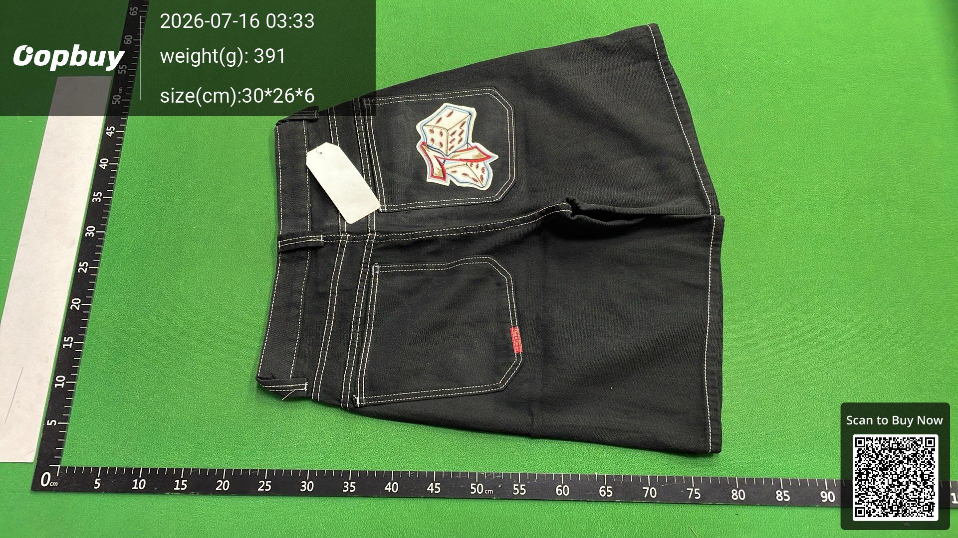 Foto QC 3 de Ed Hardy Jeans Skull Roses Embroidery Black