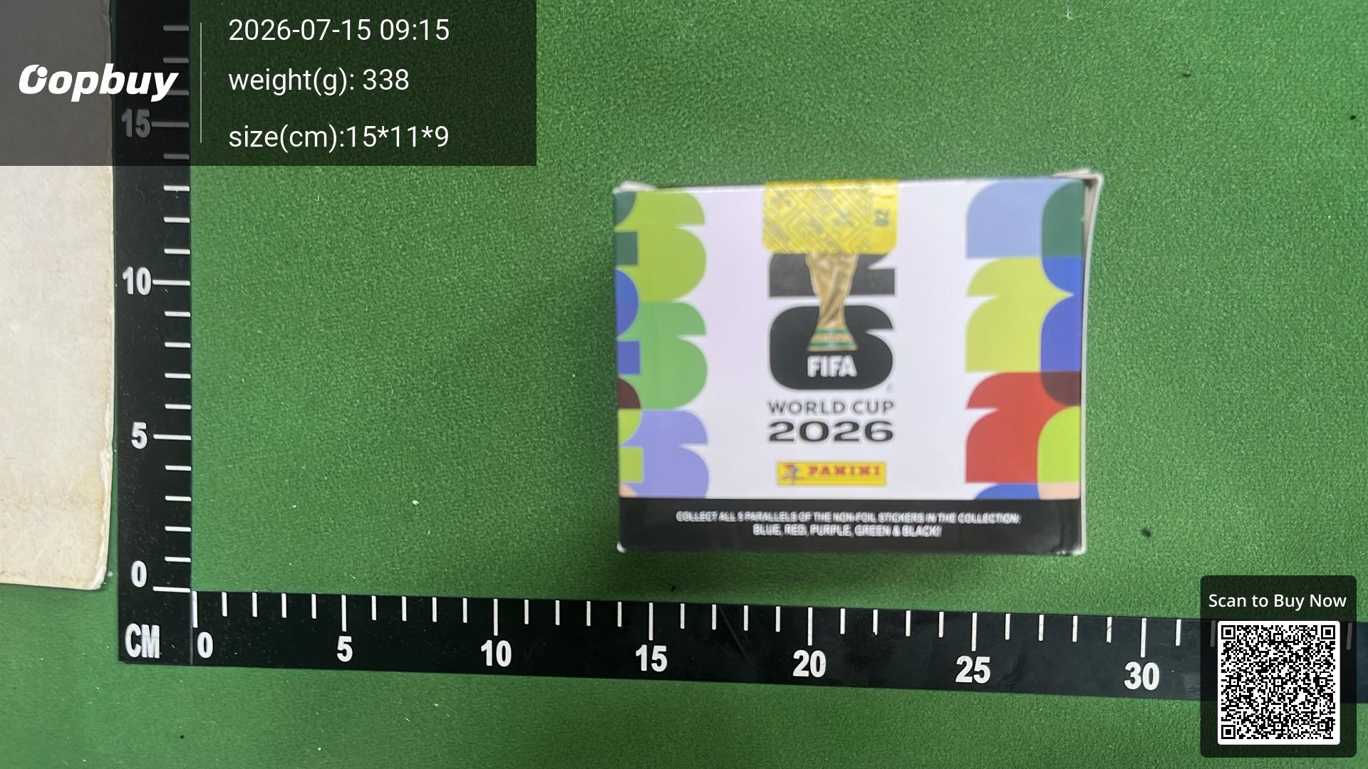 Foto QC 1 de Panini FIFA World Cup 2026 Official Sticker Collection Album and Box Set Paper Stickers