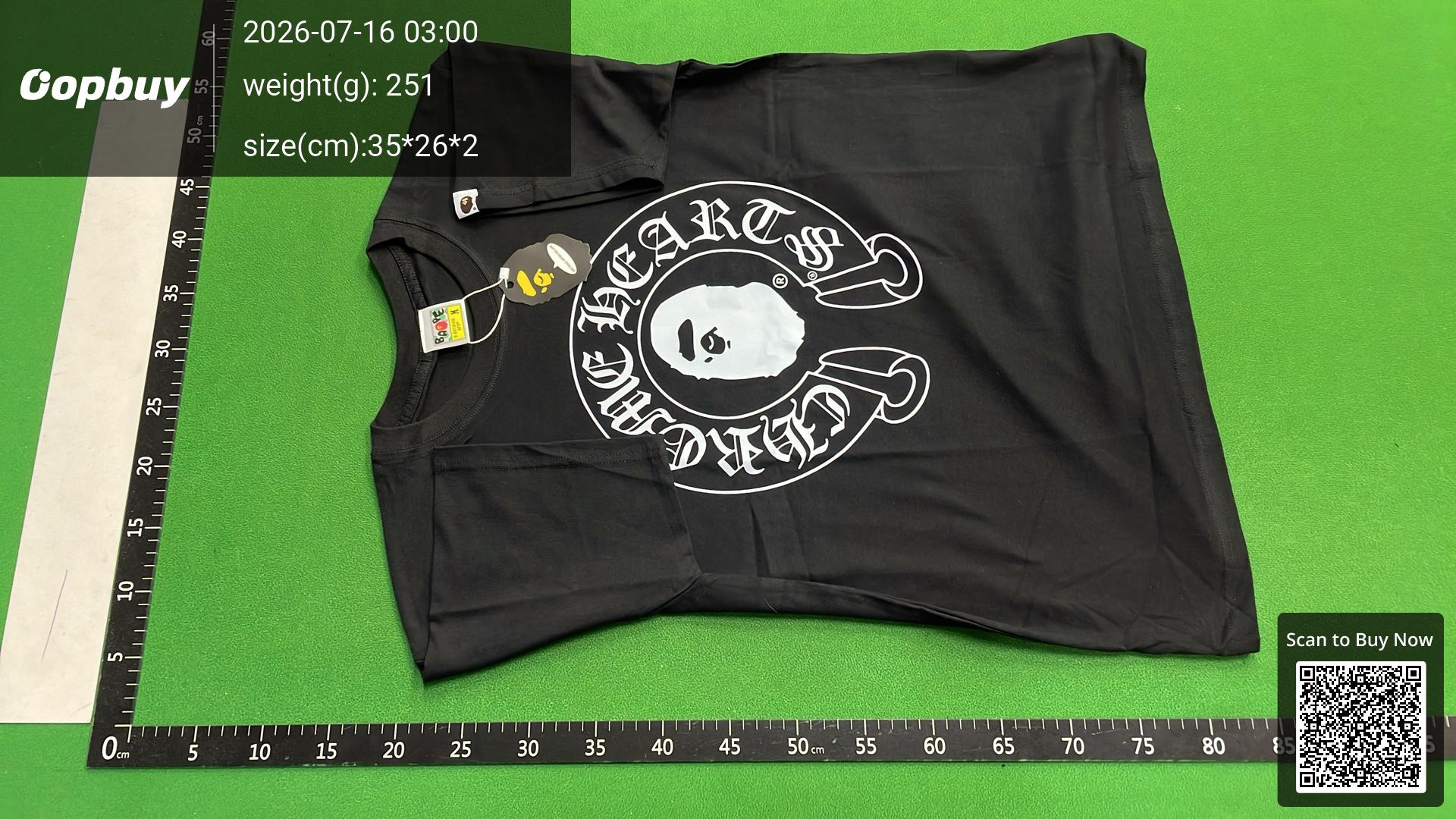 Foto QC 2 de Levi's x A Bathing Ape T-shirt Logo White