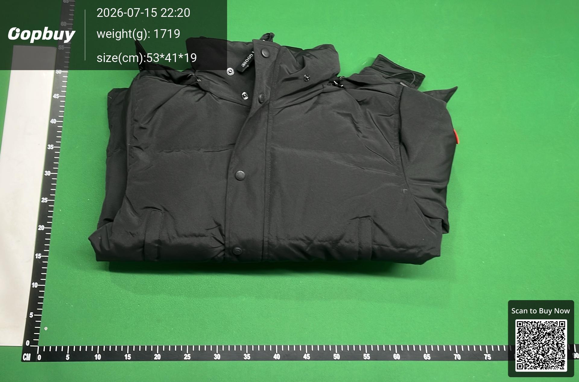 Foto QC 4 de Canada Goose Wyndham Down Jacket Fur Trim Black