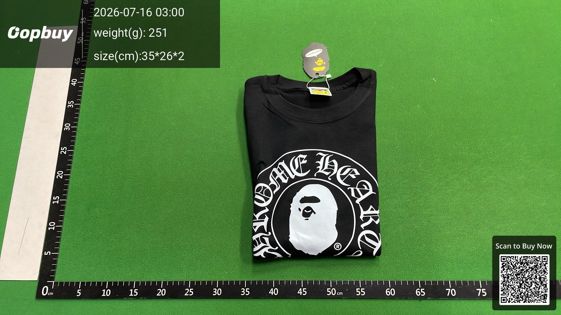 Foto QC 4 de Levi's x A Bathing Ape T-shirt Logo White