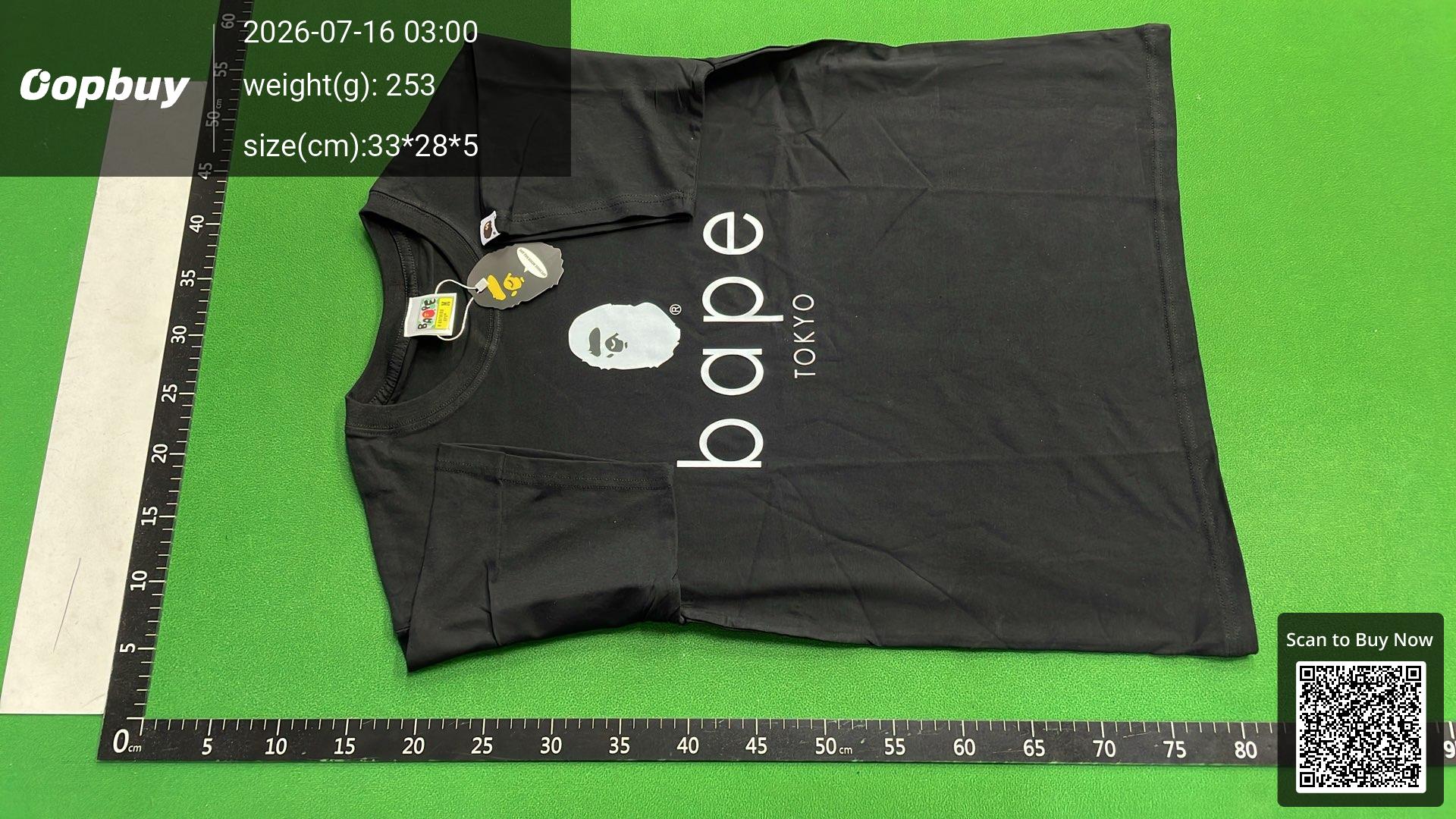 Foto QC 6 de Levi's x A Bathing Ape T-shirt Logo White