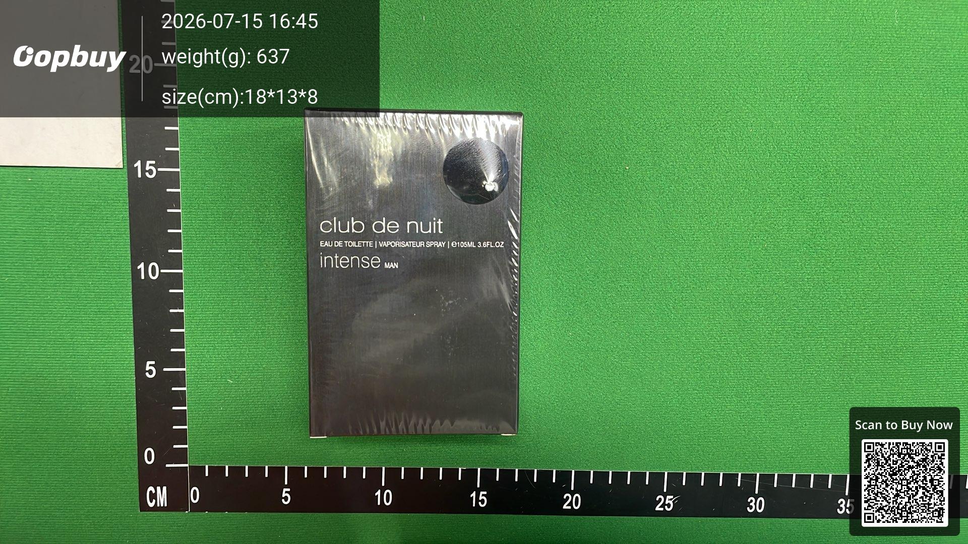 Foto QC 7 de Armaf Club de Nuit Oud A Collector's Pride Parfum (105ml)