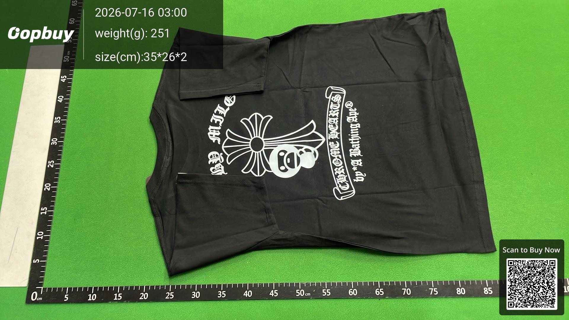 Foto QC 3 de Levi's x A Bathing Ape T-shirt Logo White