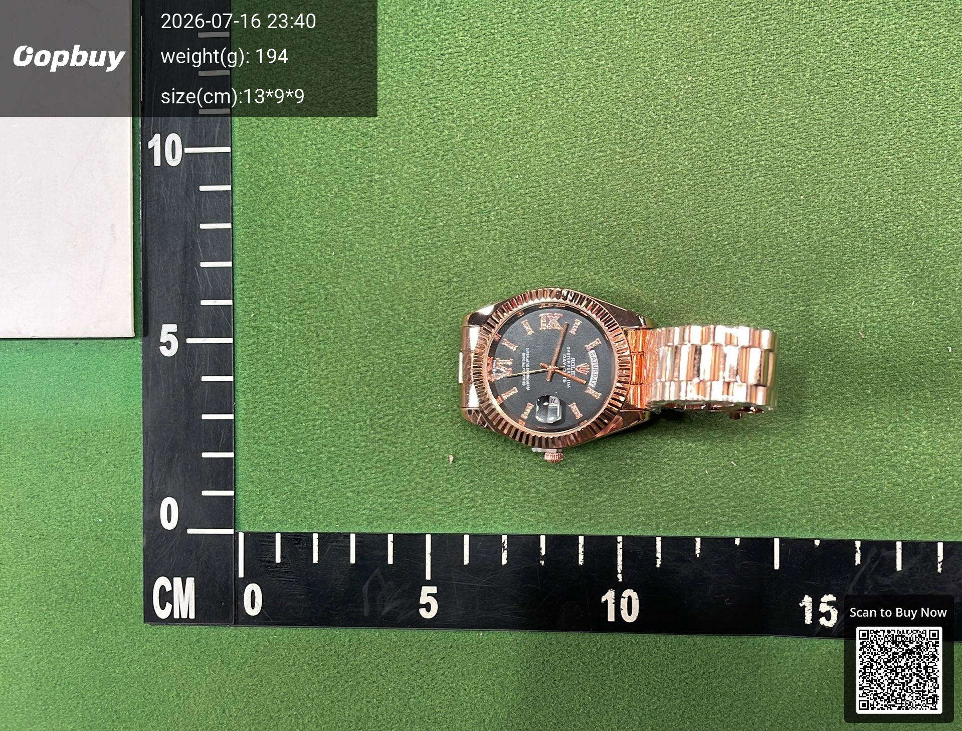 Foto QC 1 de Rolex Oyster Perpetual Day-Date Iced Out FFB-01