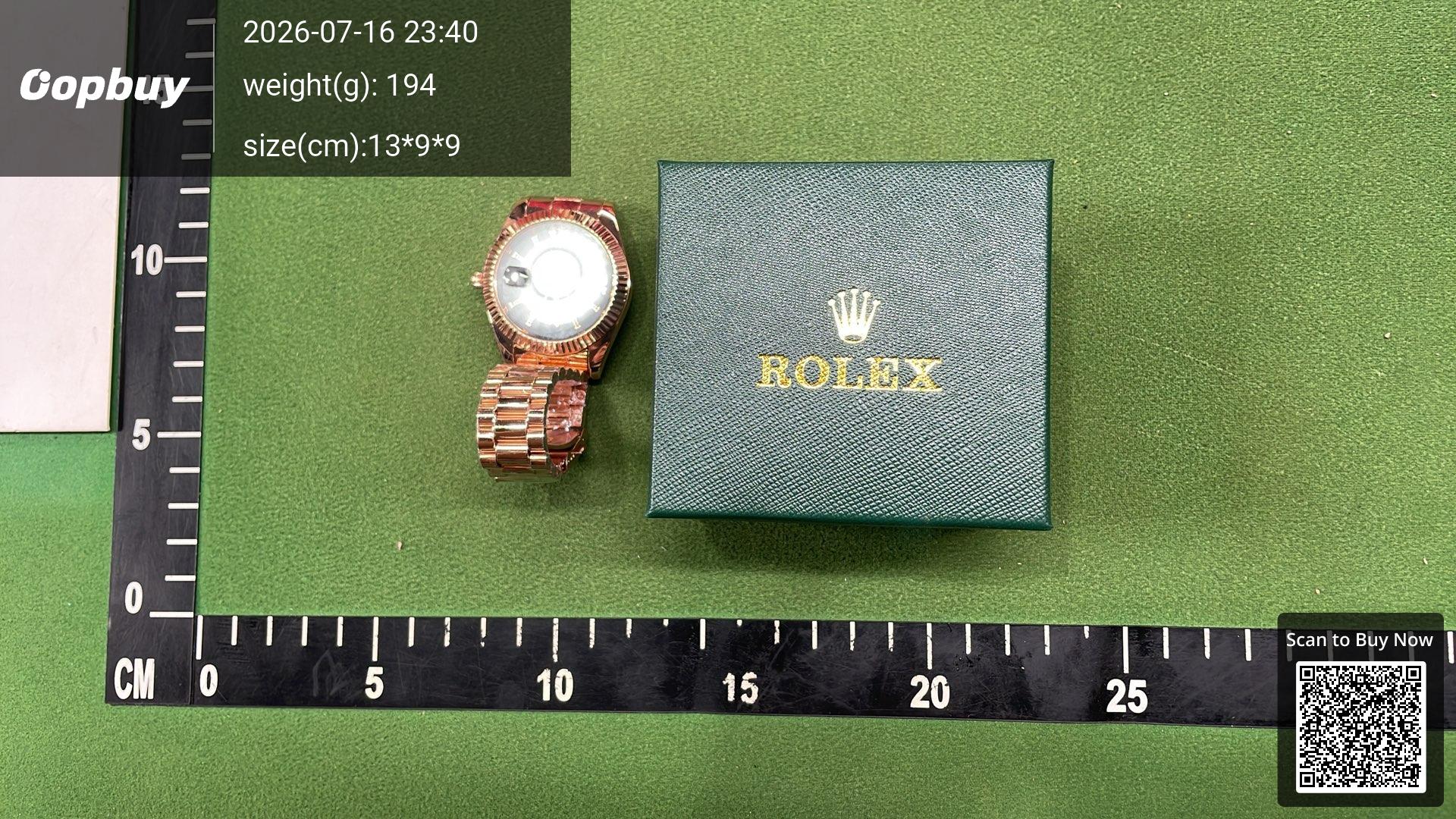 Foto QC 3 de Rolex Oyster Perpetual Day-Date Iced Out FFB-01