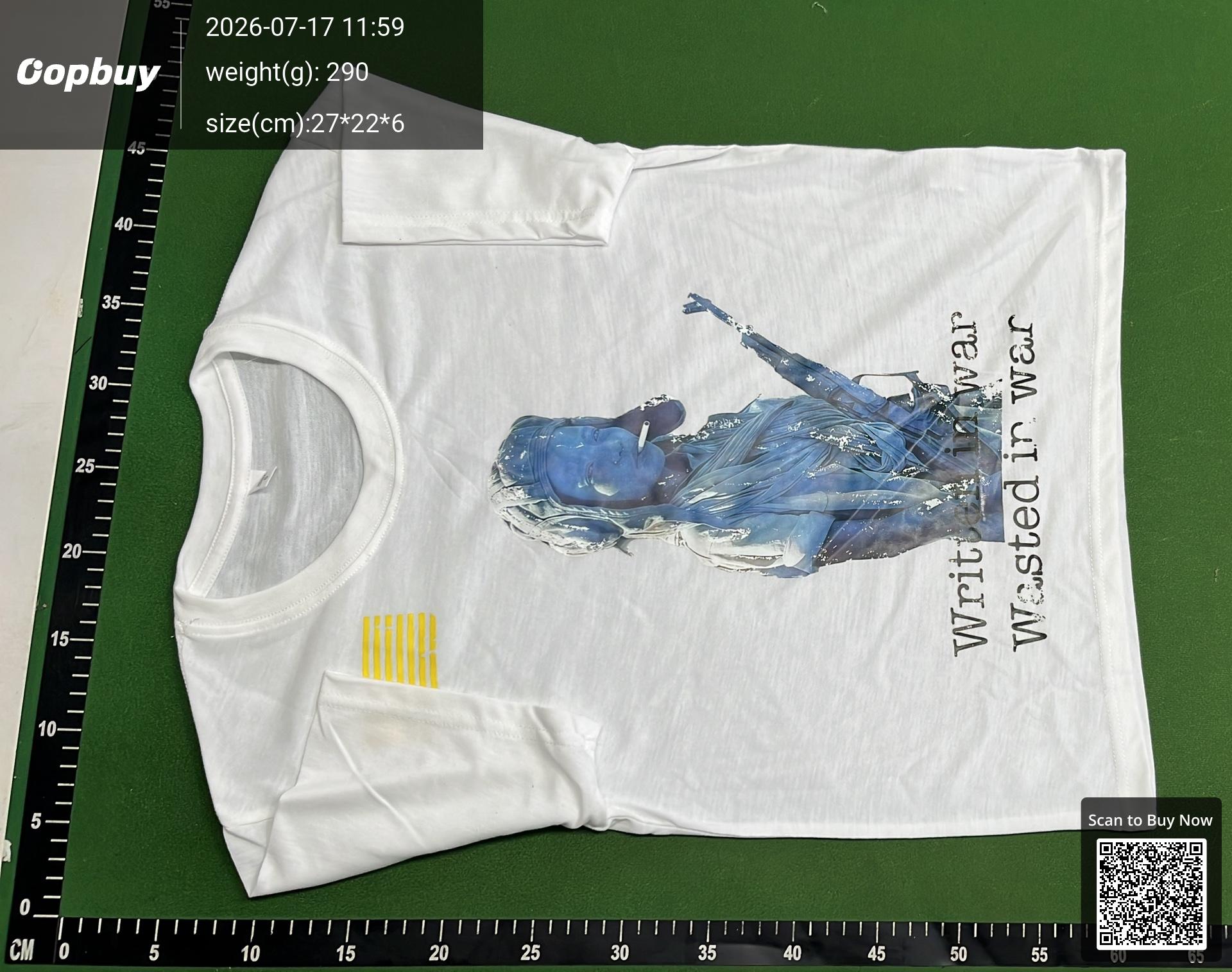 Foto QC 2 de Other T-shirt Crushed Soda Can Print Black