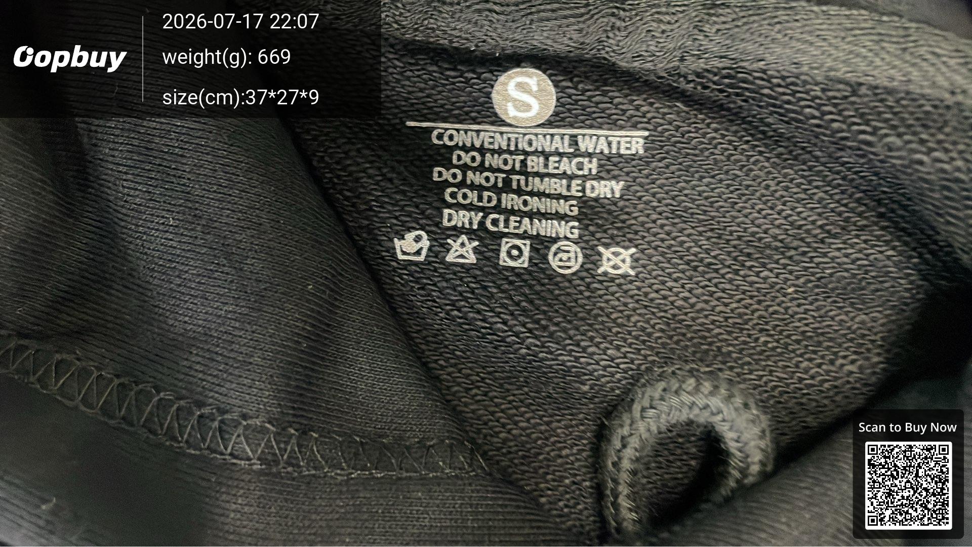 Foto QC 5 de Vlone Hoodie Blue Snake Logo Black