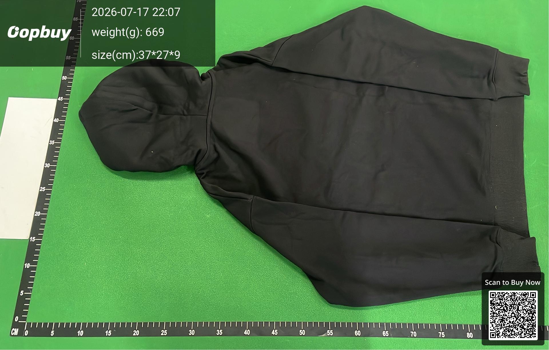 Foto QC 7 de Vlone Hoodie Blue Snake Logo Black