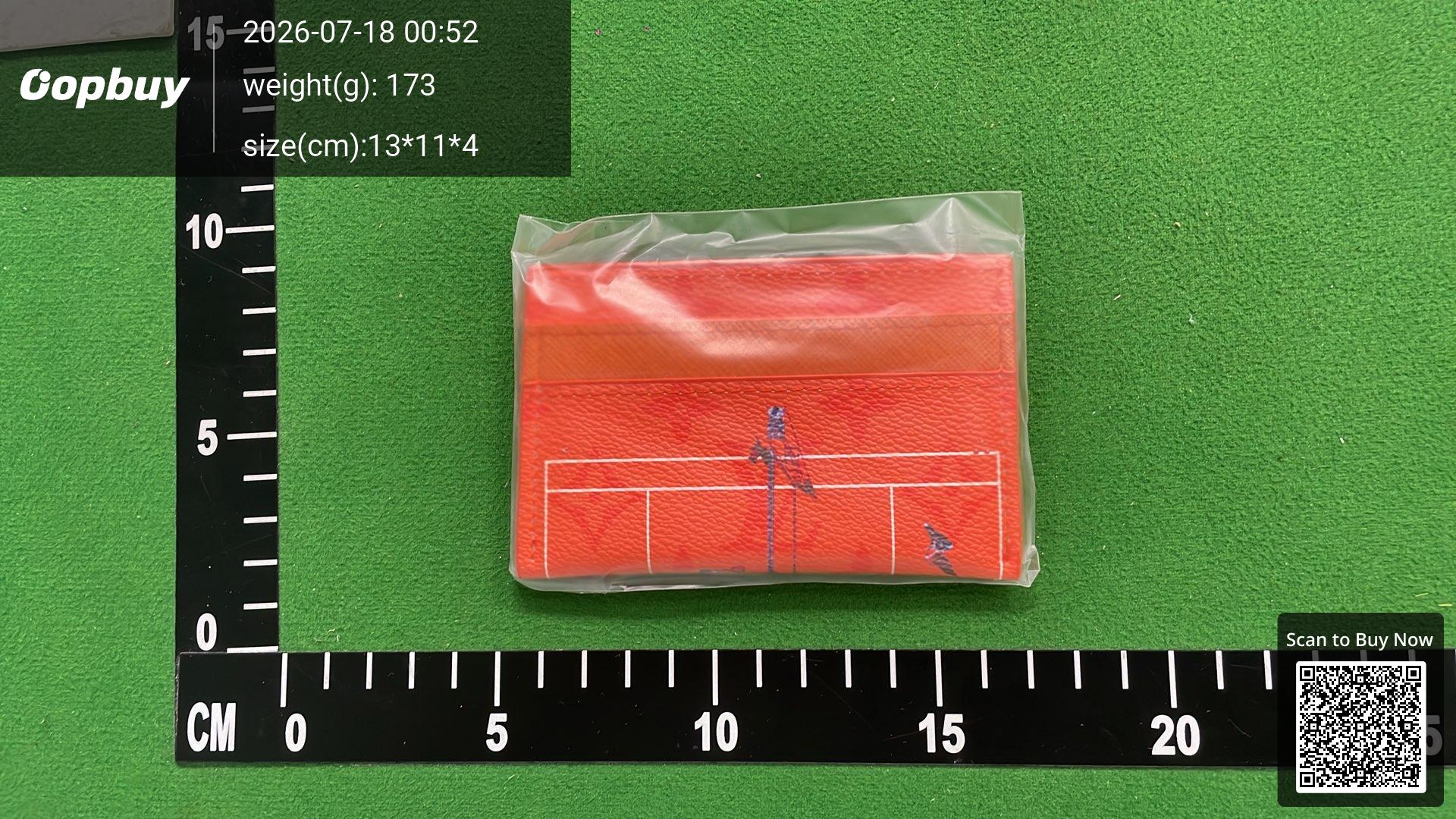 Foto QC 4 de Louis Vuitton Swim Double Card Holder Monogram Other Canvas Blue Lagoon