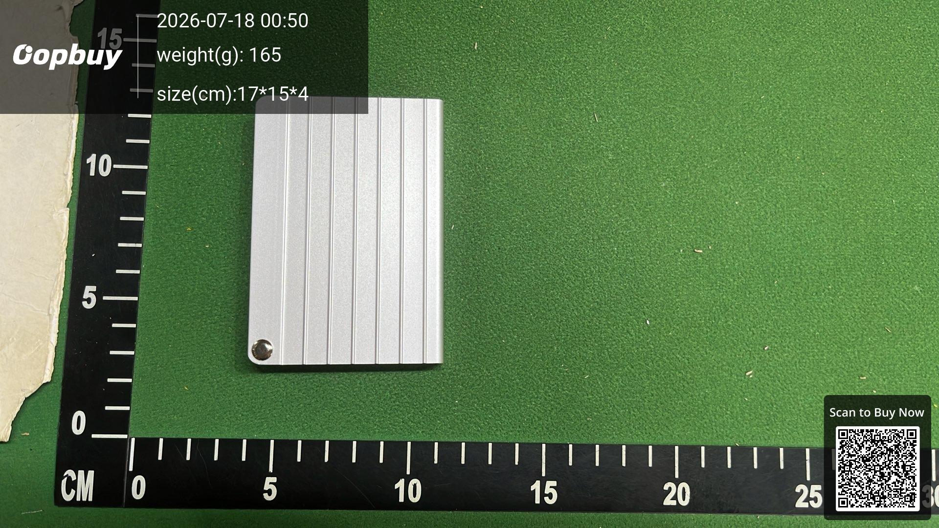 Foto QC 2 de Rimowa Aluminum Card Holder Silver