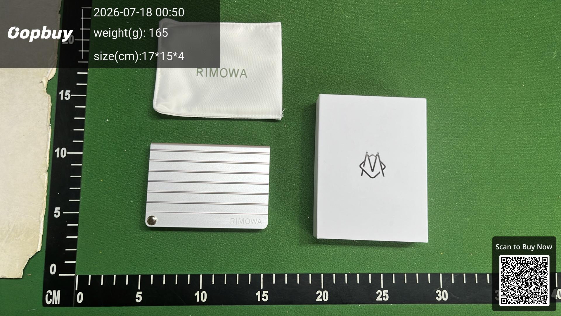 Foto QC 3 de Rimowa Aluminum Card Holder Silver