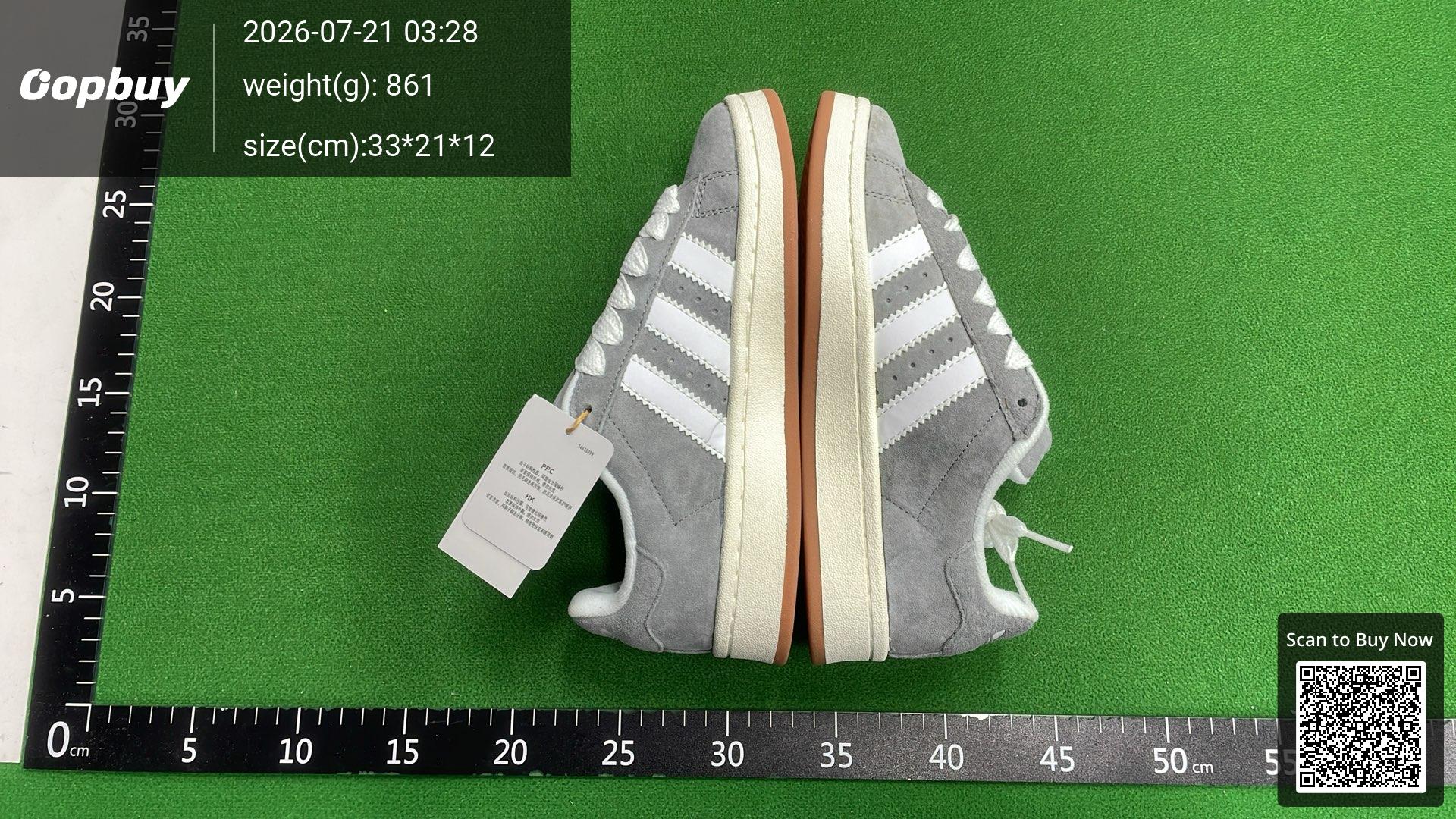 Foto QC 4 de adidas Campus 00s Low Grey White HQ8707