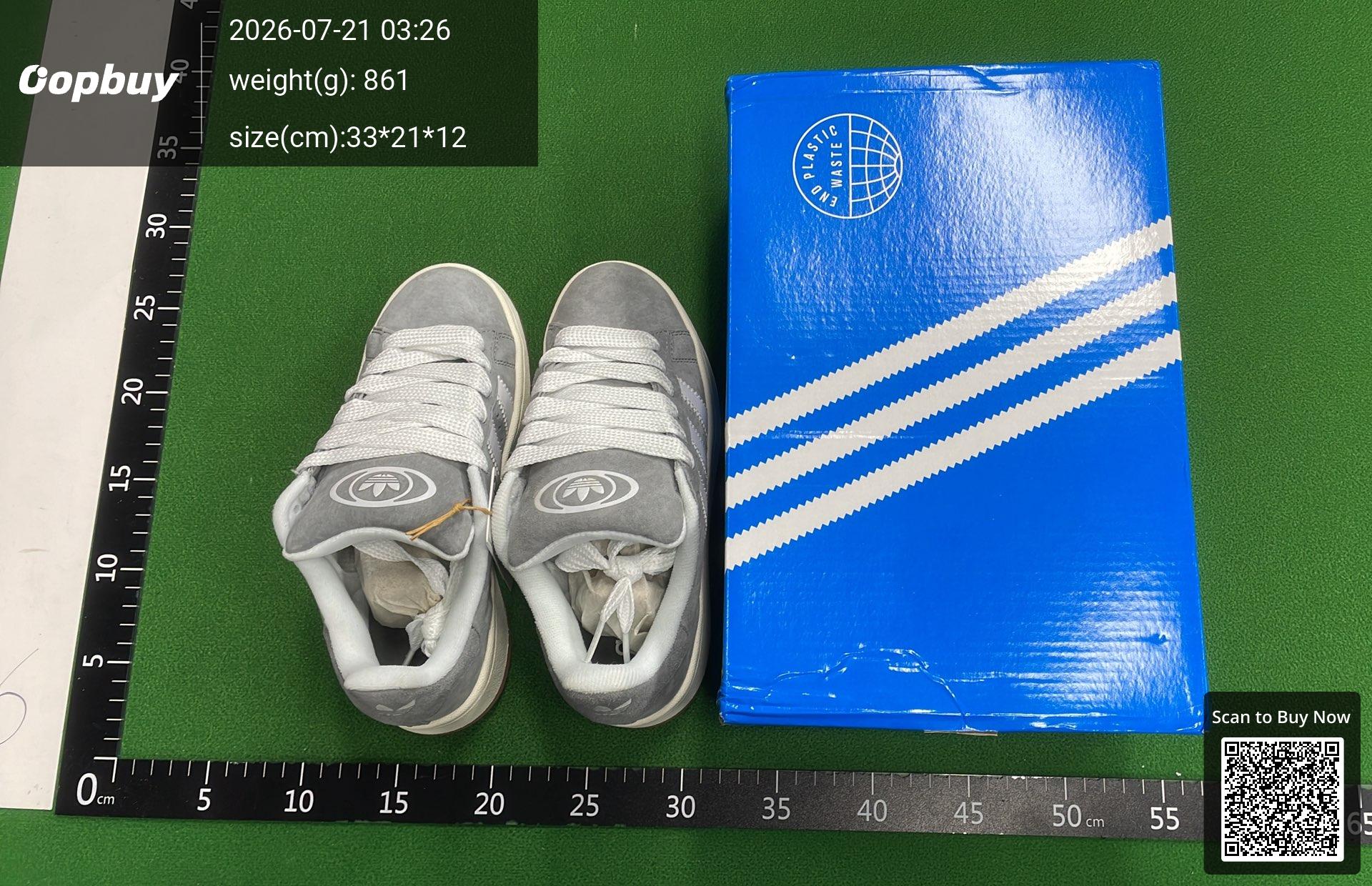 Foto QC 1 de adidas Campus 00s Low Grey White HQ8707