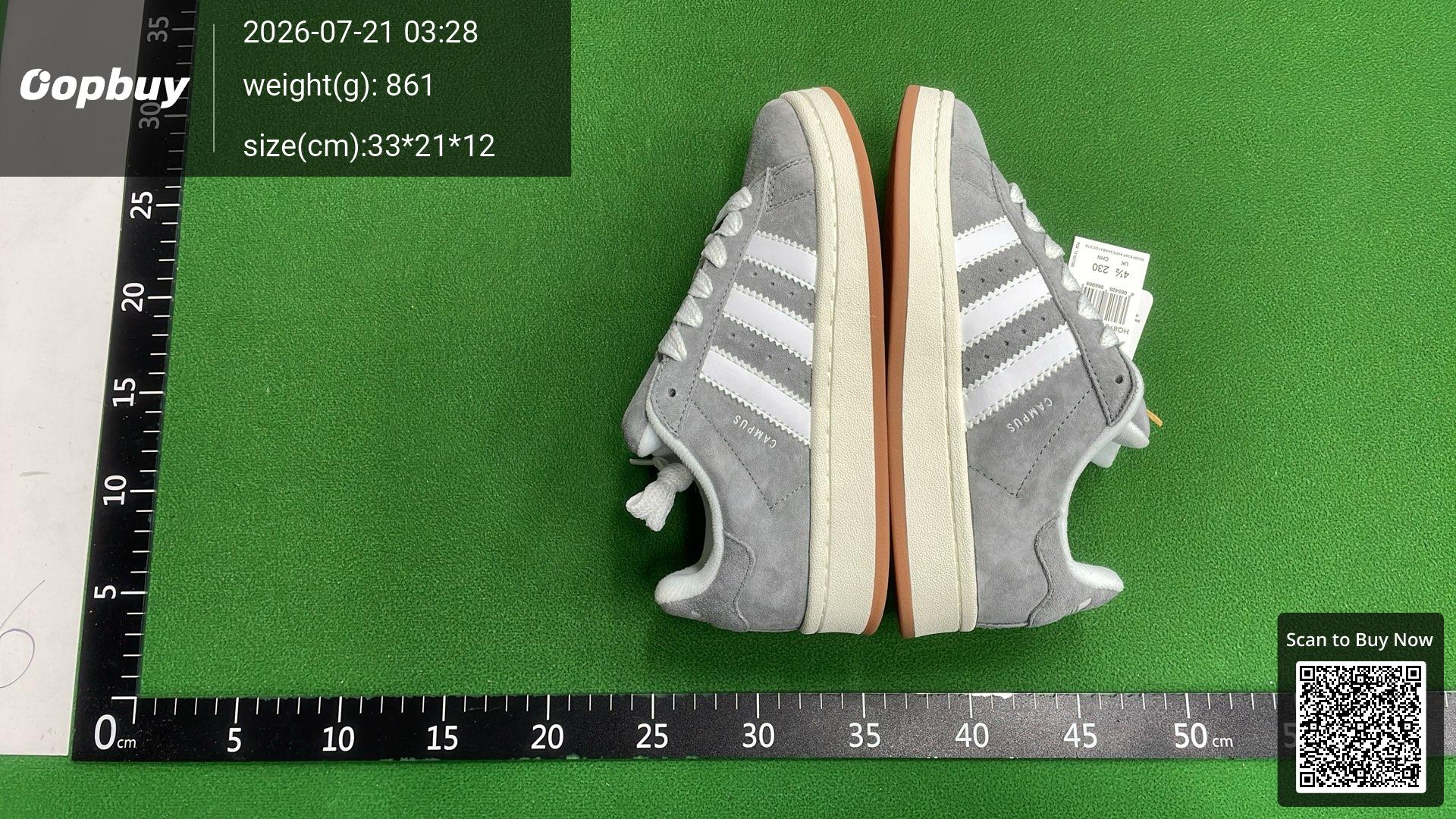 Foto QC 5 de adidas Campus 00s Low Grey White HQ8707