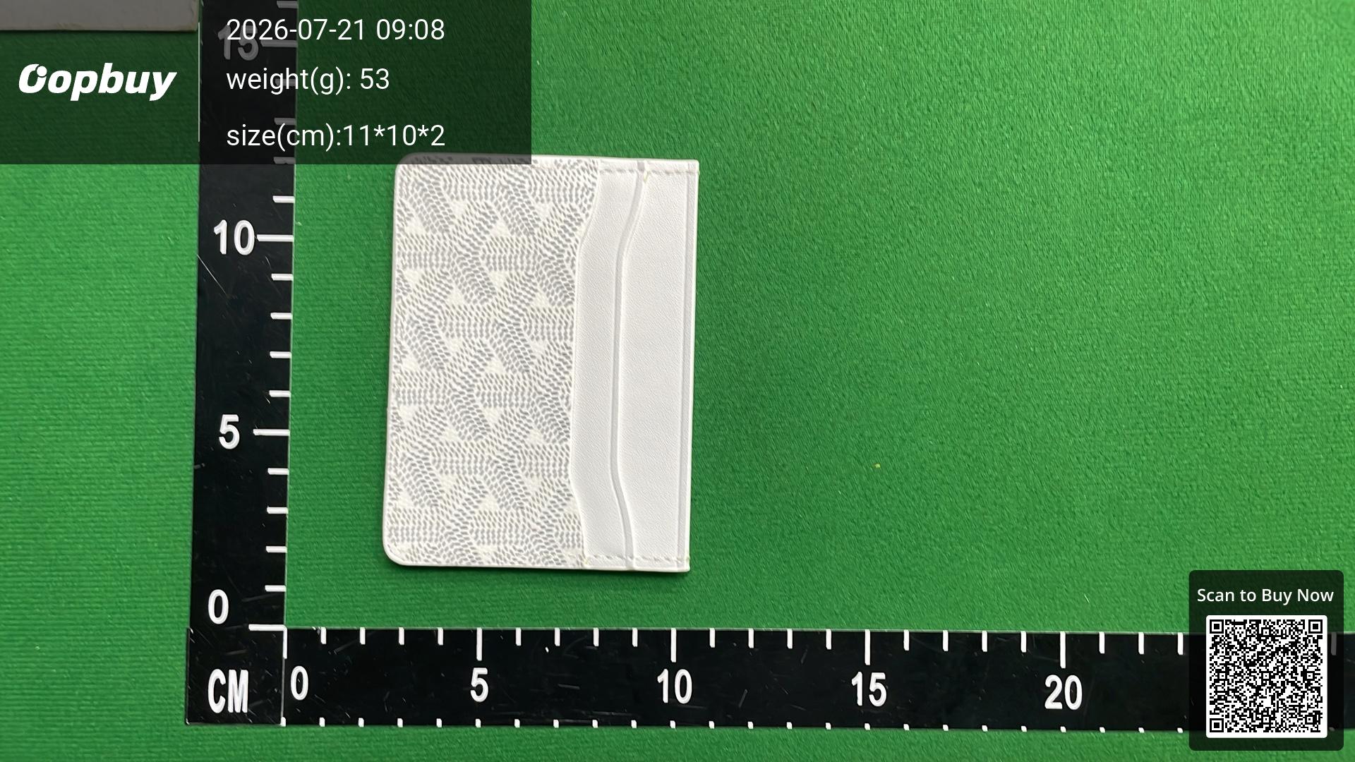 Foto QC 7 de Goyard Saint Sulpice Card Holder Goyardine Orange