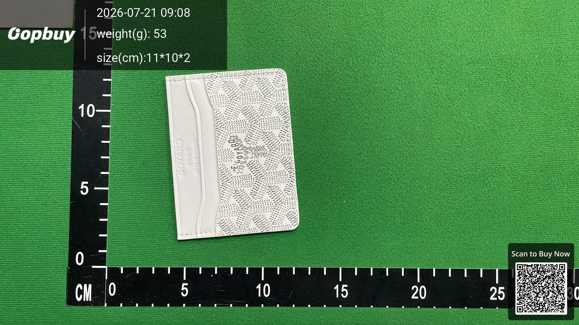 Foto QC 6 de Goyard Saint Sulpice Card Holder Goyardine Orange