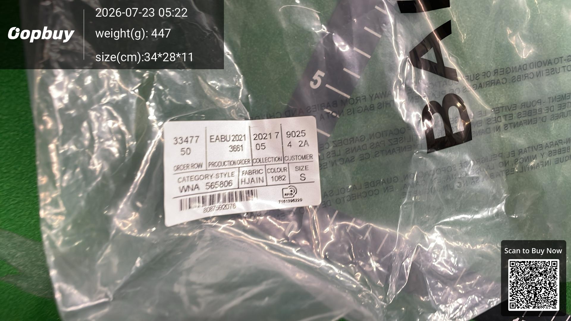 Foto QC 1 de Balenciaga Pants Nylon Crest Black