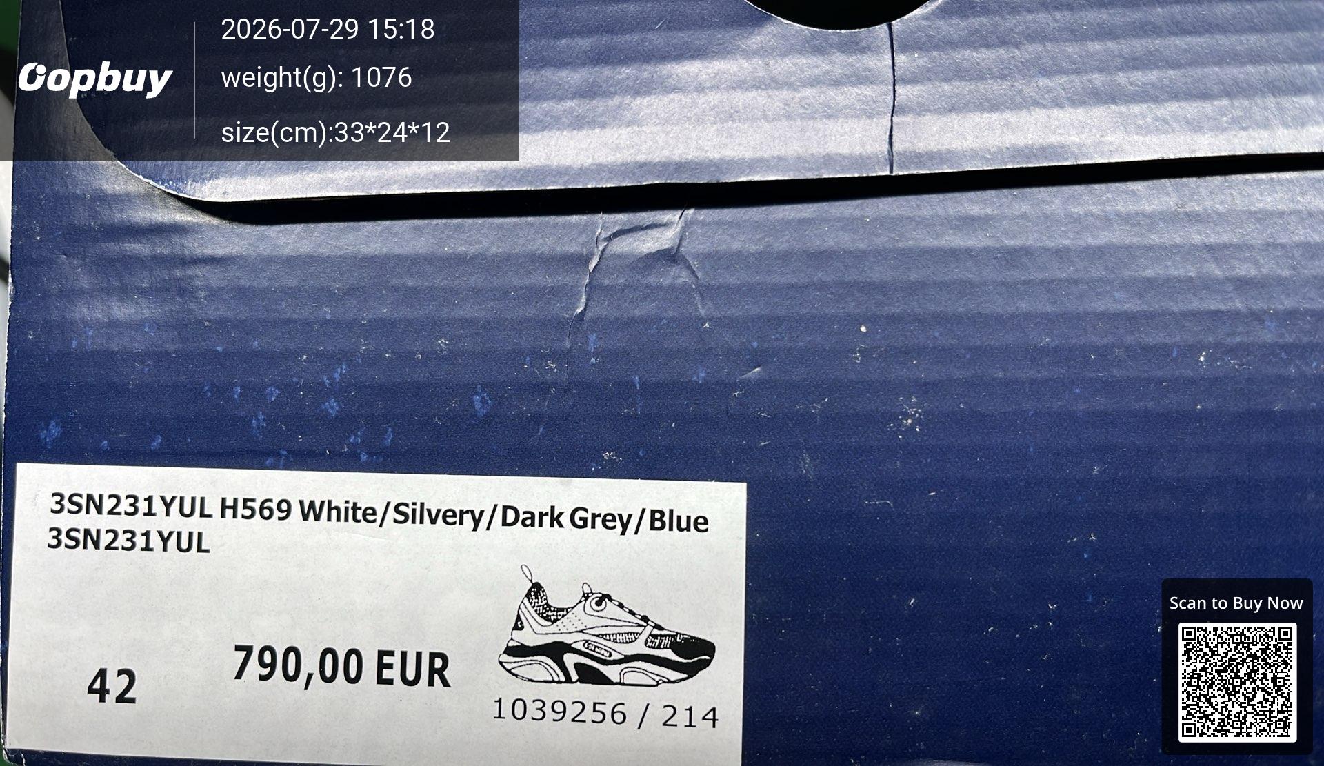 Foto QC 8 de Dior B22 Low-top Mesh and Calfskin Black Reflective
