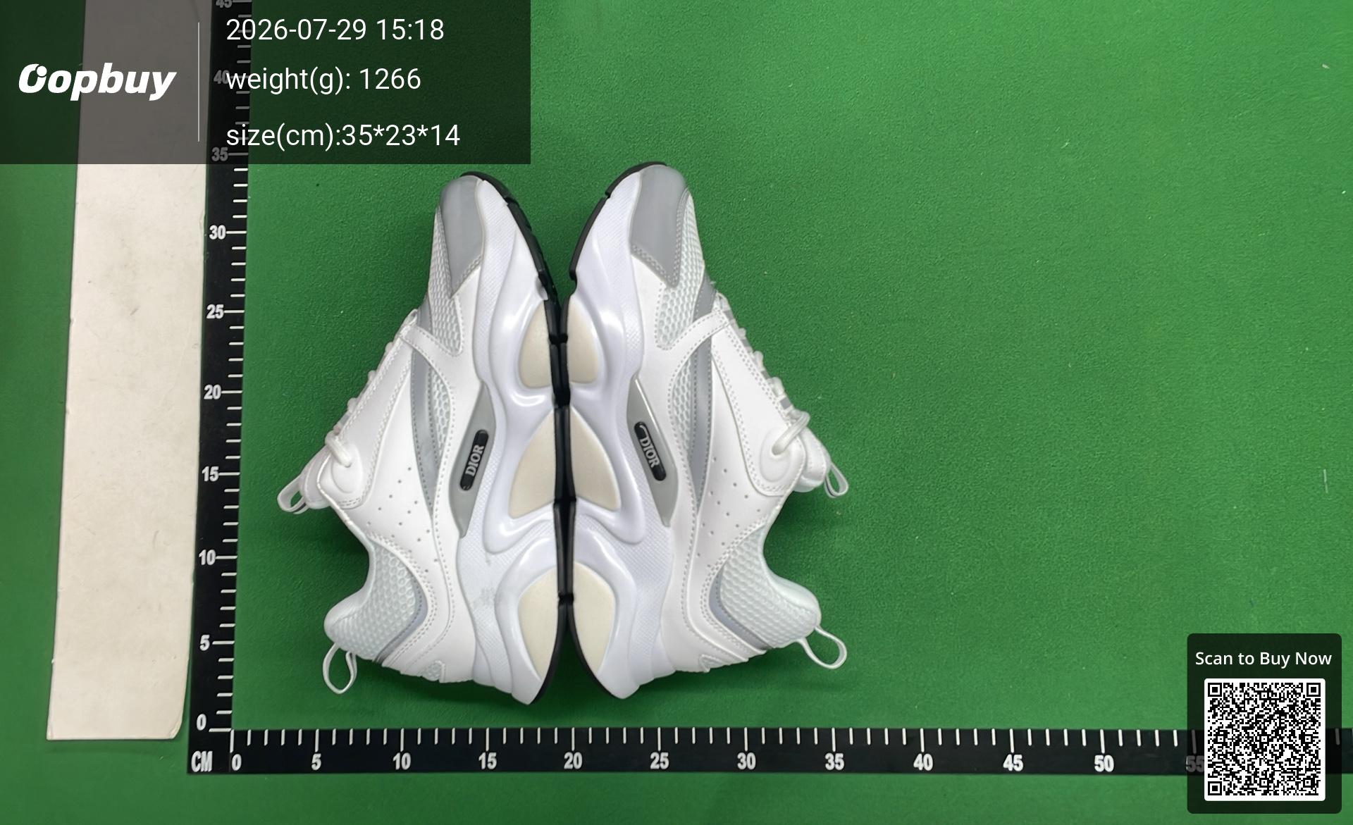 Foto QC 5 de Dior B22 Low-top Mesh and Calfskin Black Reflective