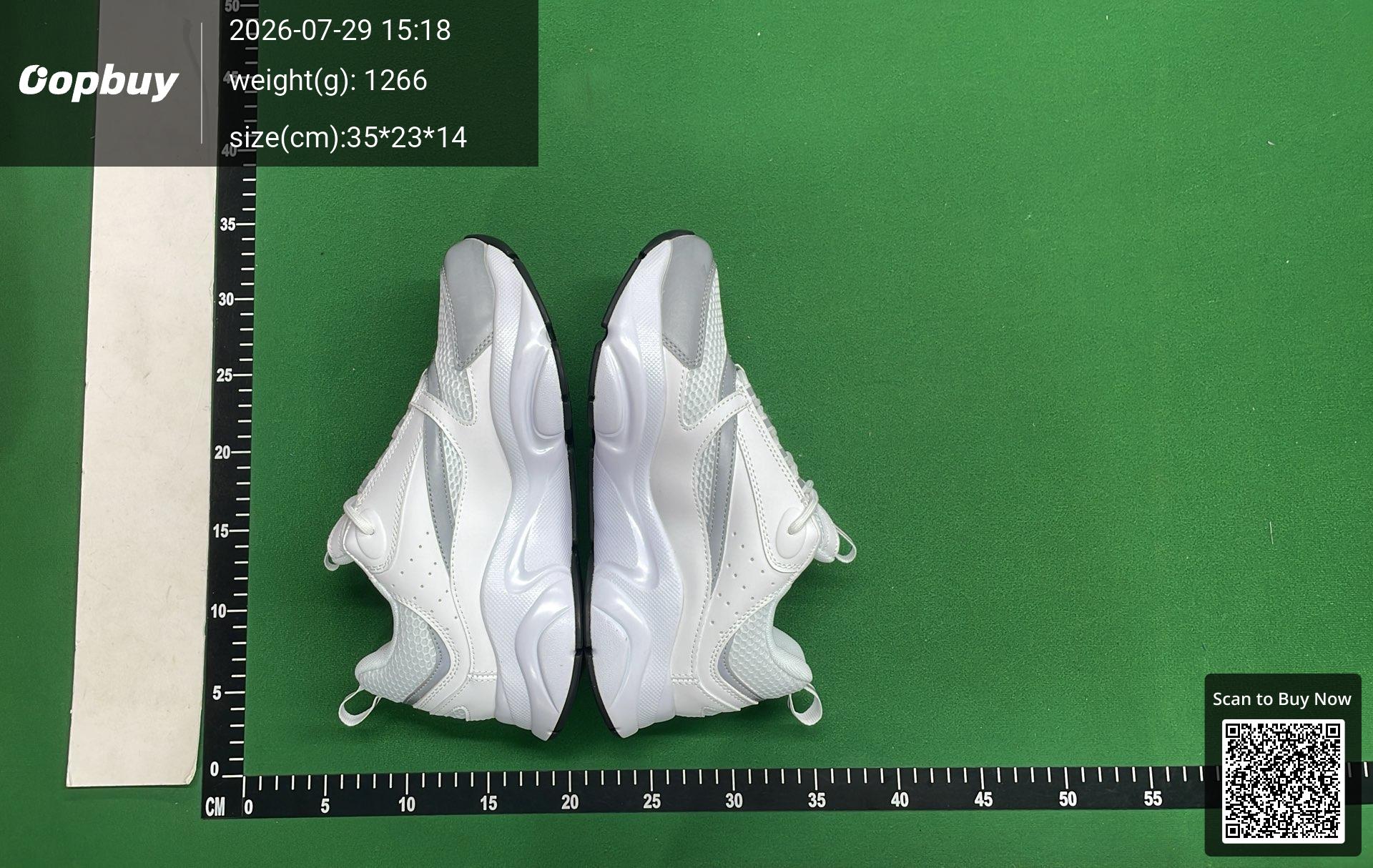 Foto QC 4 de Dior B22 Low-top Mesh and Calfskin Black Reflective