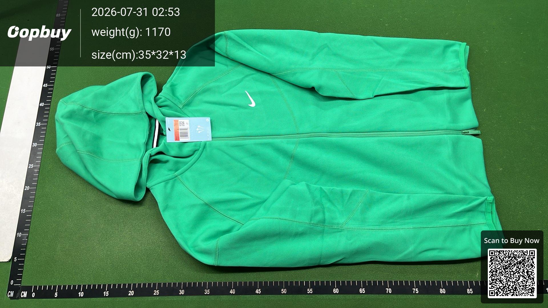 Foto QC 2 de Nike Central Cee Syna World Tech Fleece Jacket Windrunner Black Metallic Red Bronze
