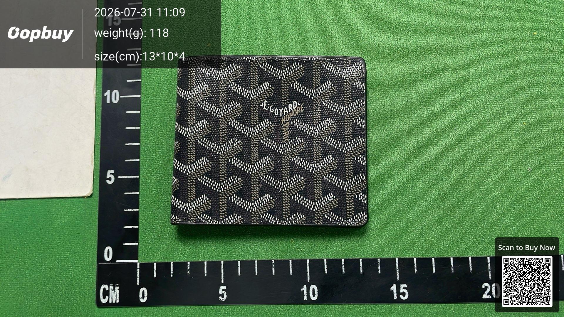 Foto QC 7 de Goyard Saint Sulpice Card Holder Goyardine Pink