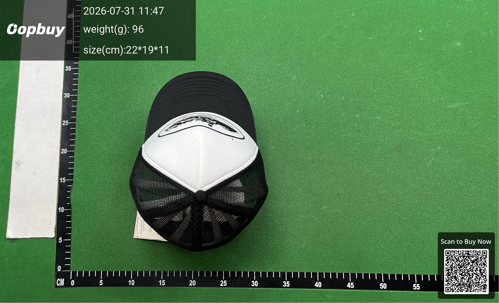 Foto QC 2 de Corteiz 5 Starz Alcatraz Trucker Hat Black