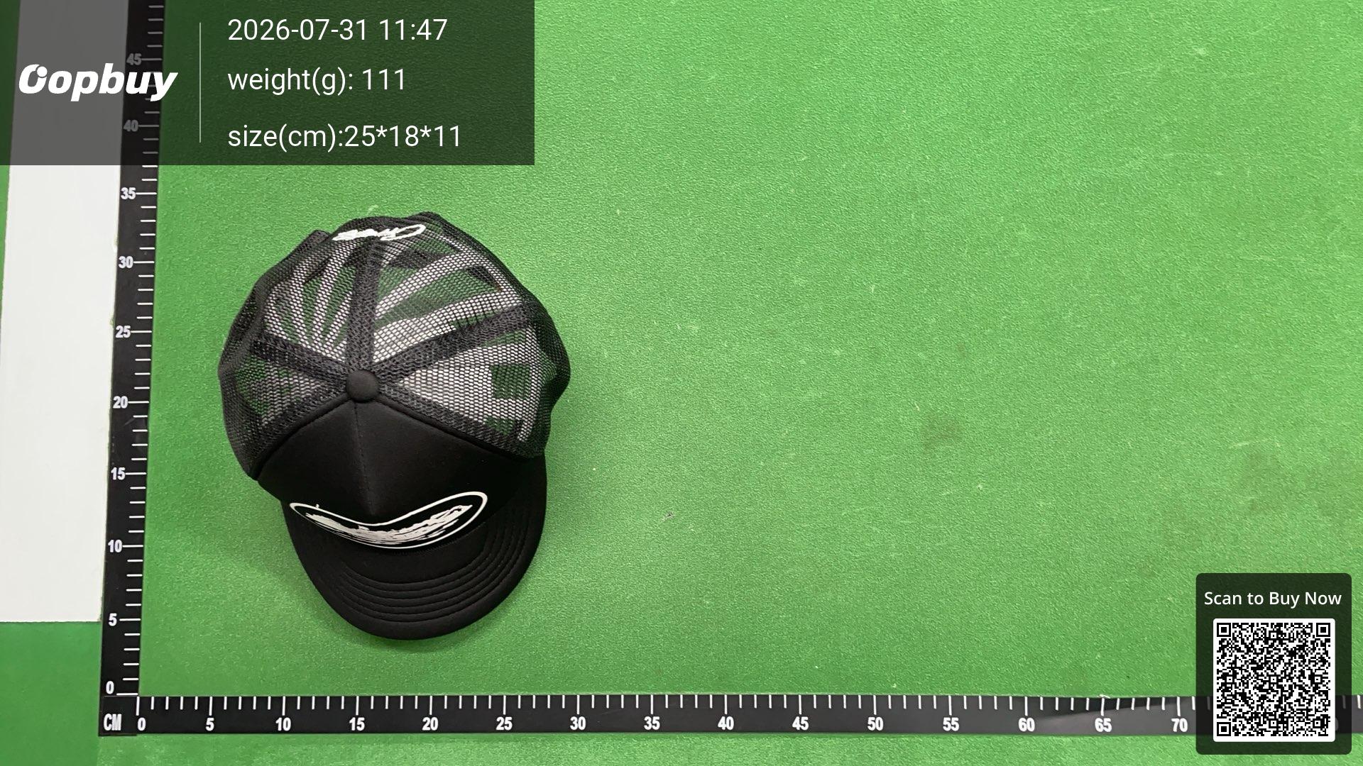 Foto QC 7 de Corteiz 5 Starz Alcatraz Trucker Hat Black