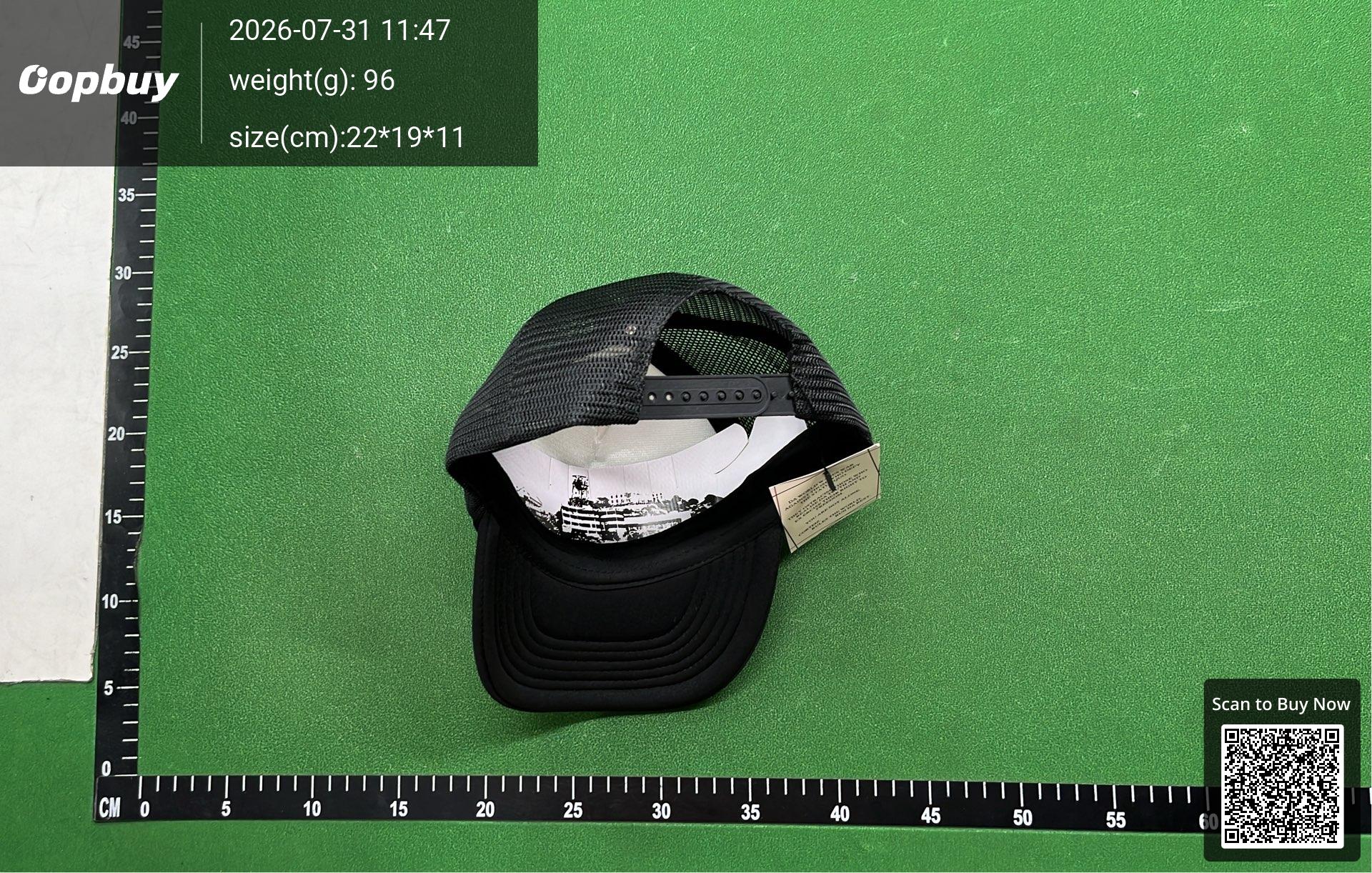 Foto QC 3 de Corteiz 5 Starz Alcatraz Trucker Hat Black