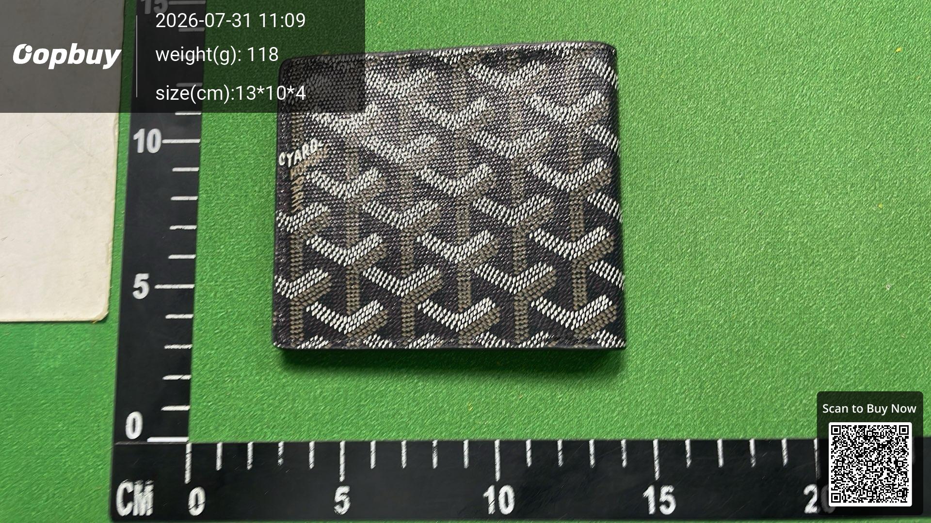 Foto QC 8 de Goyard Saint Sulpice Card Holder Goyardine Pink