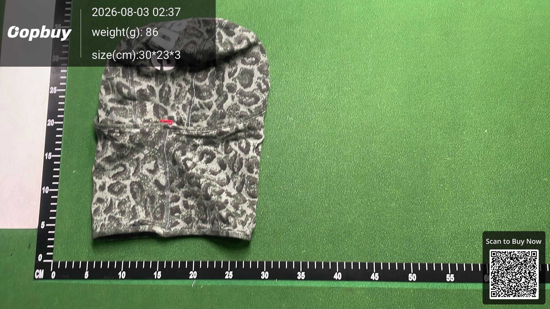 Foto QC 5 de Supreme Heat Reactive Balaclava Black