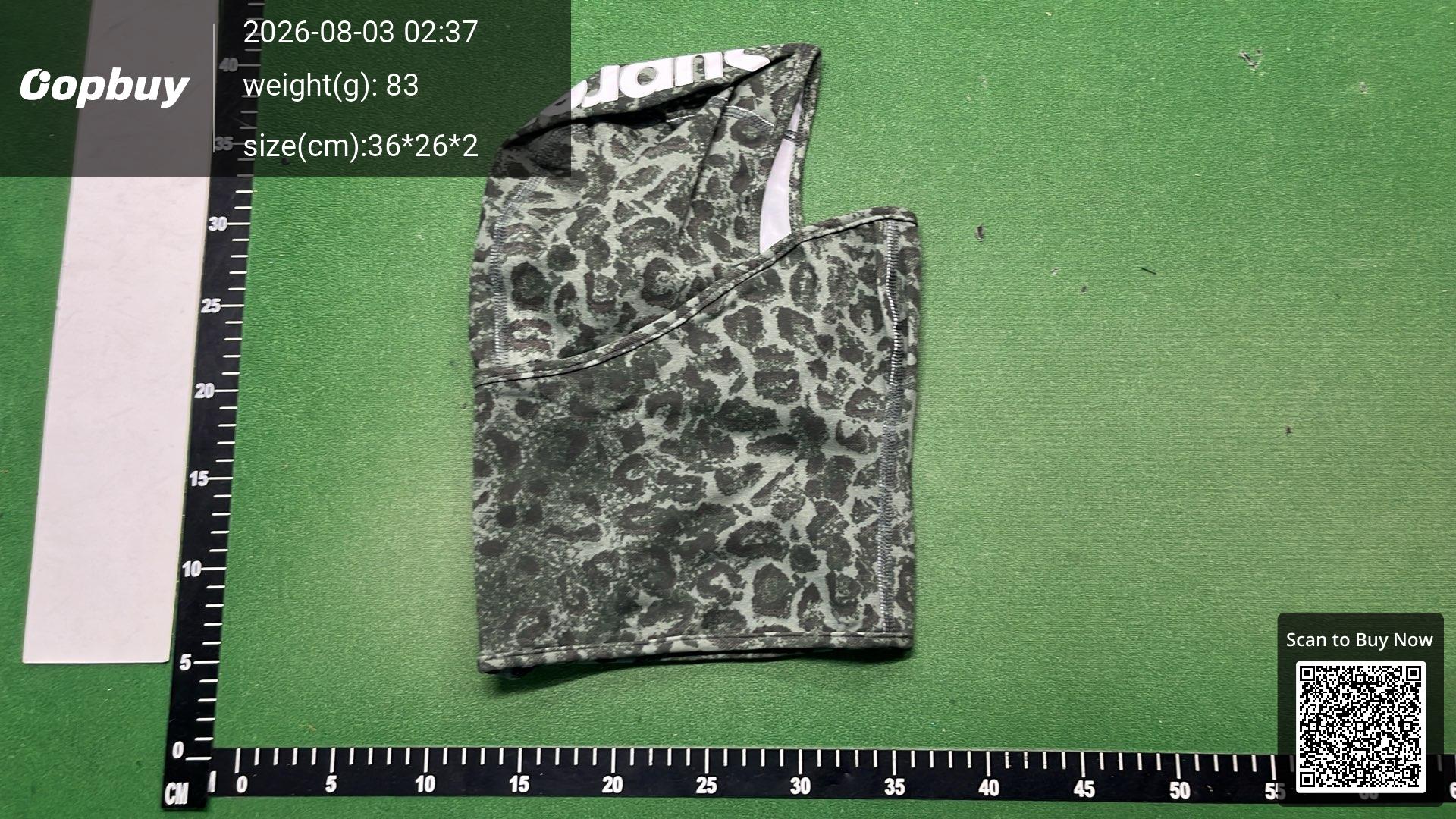 Foto QC 8 de Supreme Heat Reactive Balaclava Black