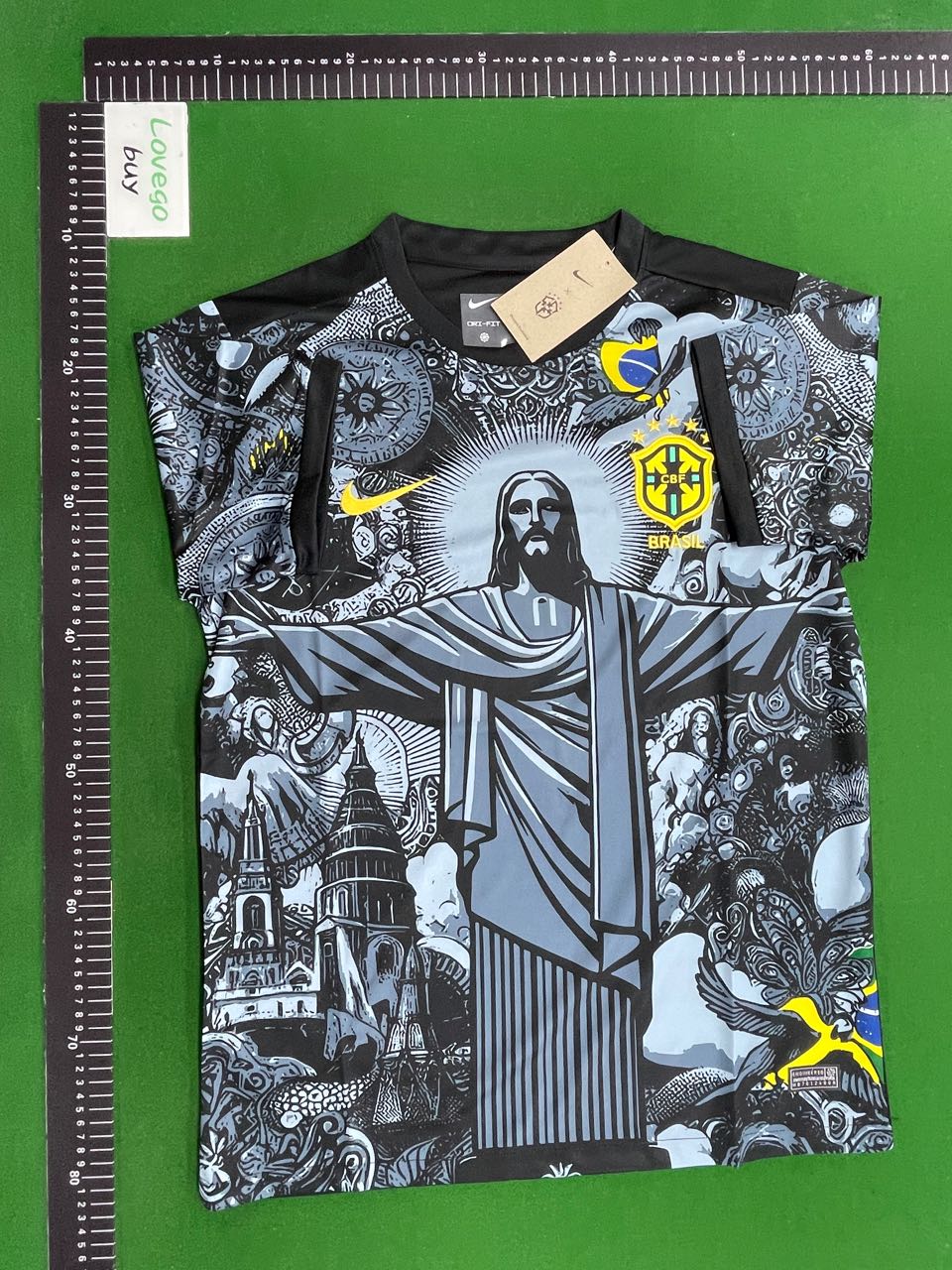 Foto QC 5 de Brazil 2025/26 Special Edition Jersey Black