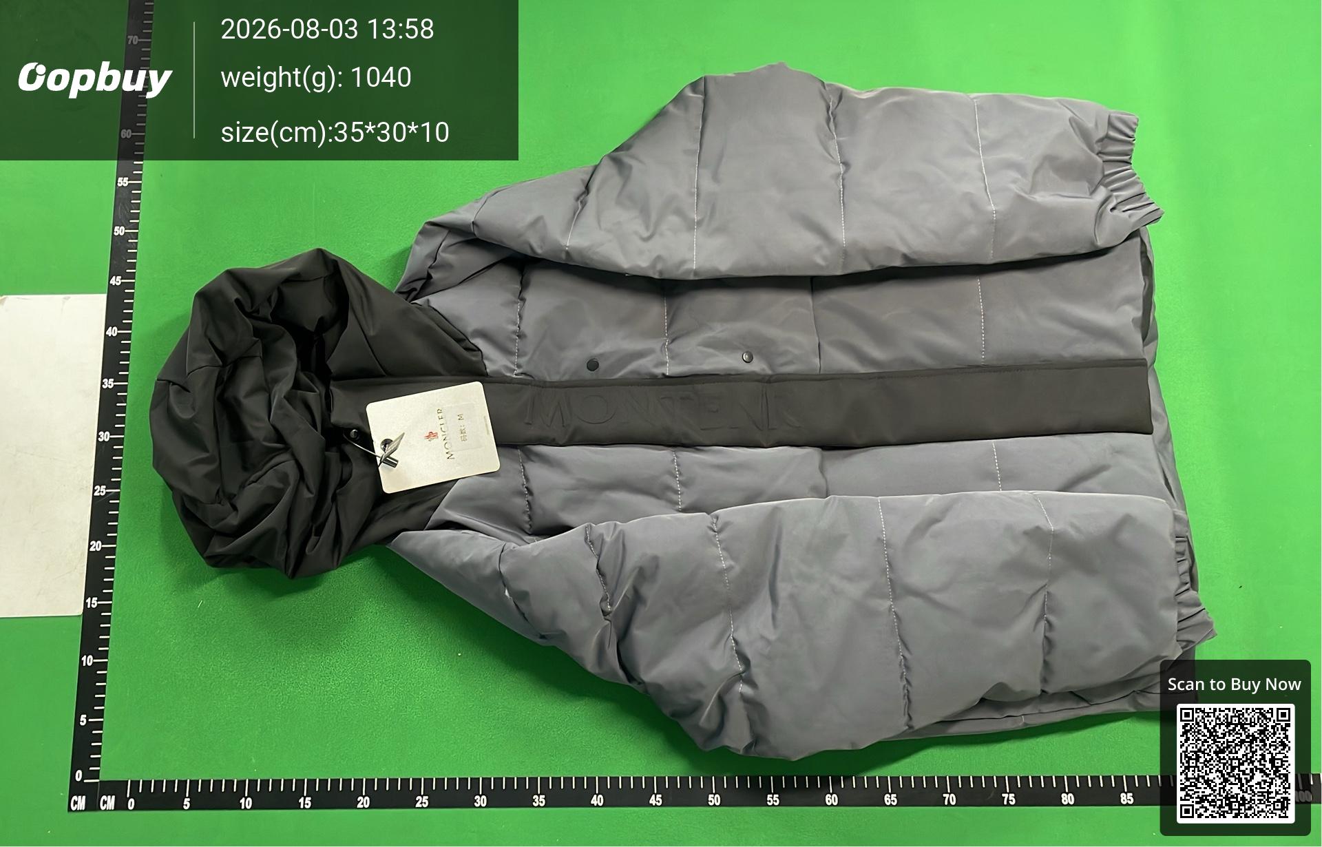 Foto QC 6 de Moncler Maya Puffer Down Jacket Glossy Navy Blue