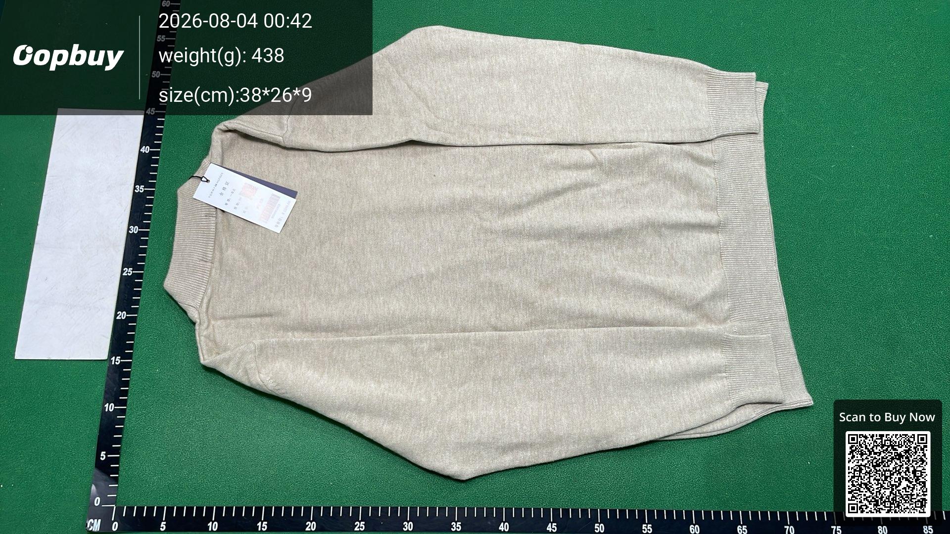 Foto QC 3 de Tommy Hilfiger Turtleneck Sweater Wool Cashmere Beige