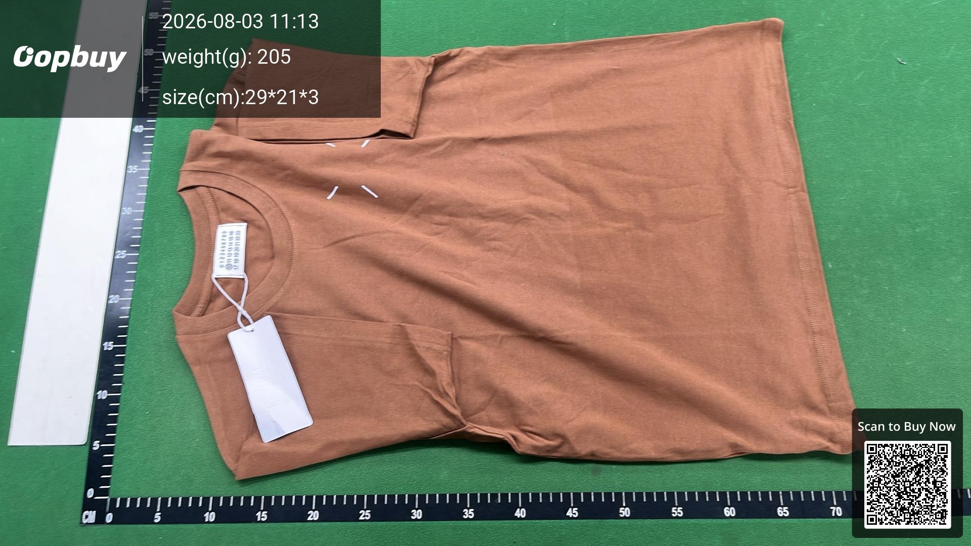 Foto QC 6 de Maison Margiela T-shirt Numeric Logo Black