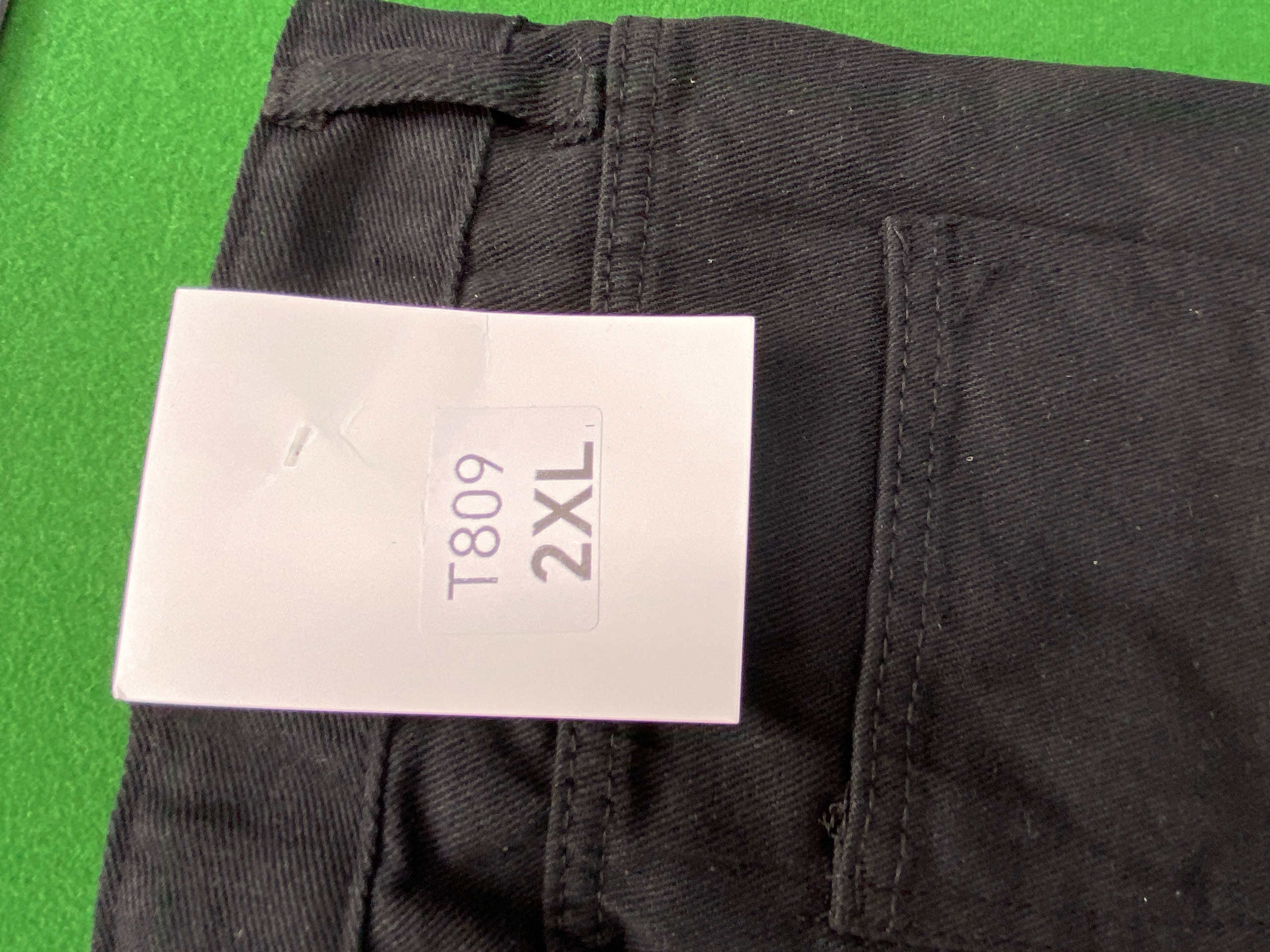 Foto QC 5 de LKTM Jeans Straight Wide Leg Washed Black
