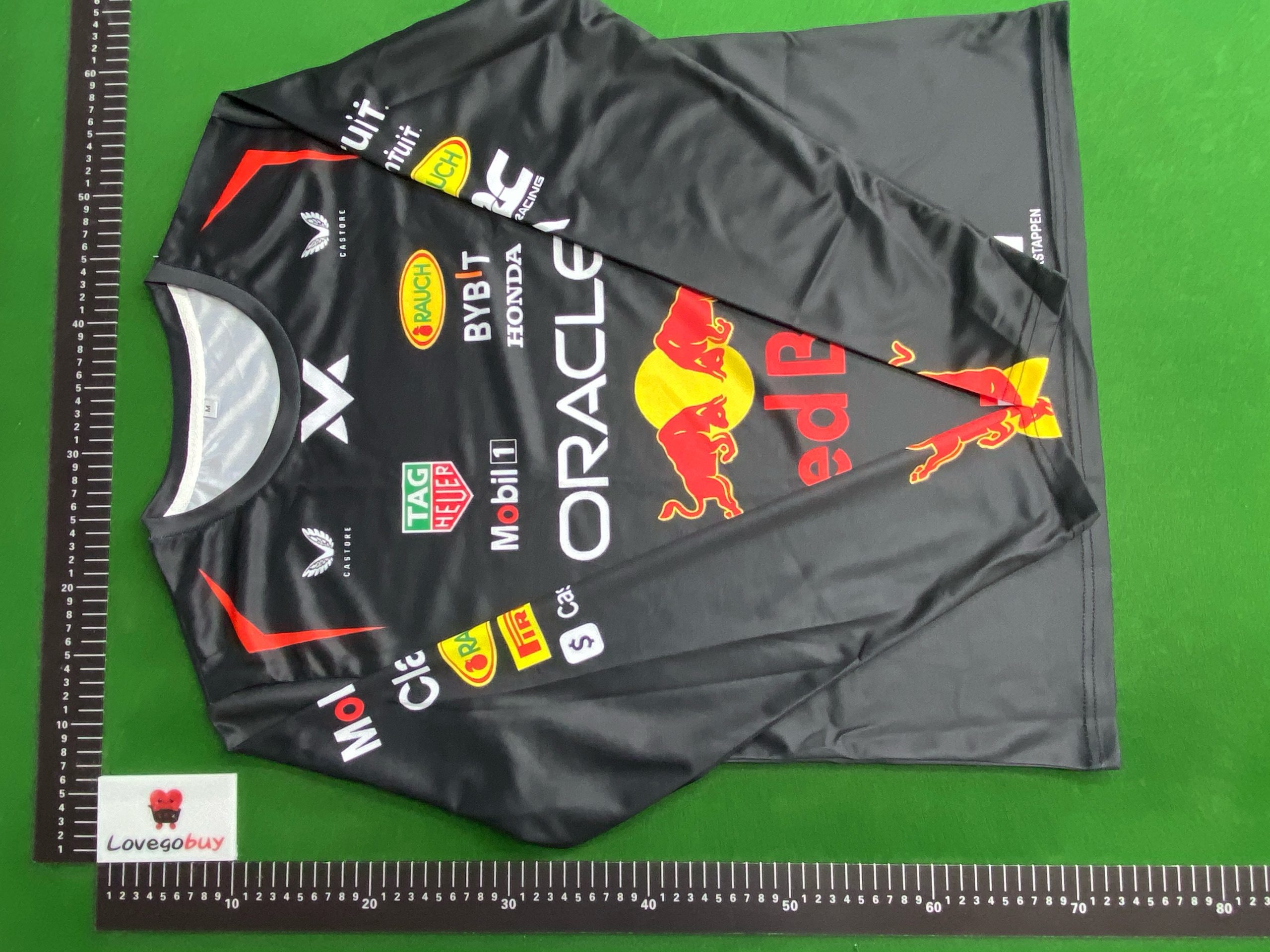 Foto QC 5 de Other Ducati Corse Mission Winnow T-shirt 3D Print Long Sleeve Black Red