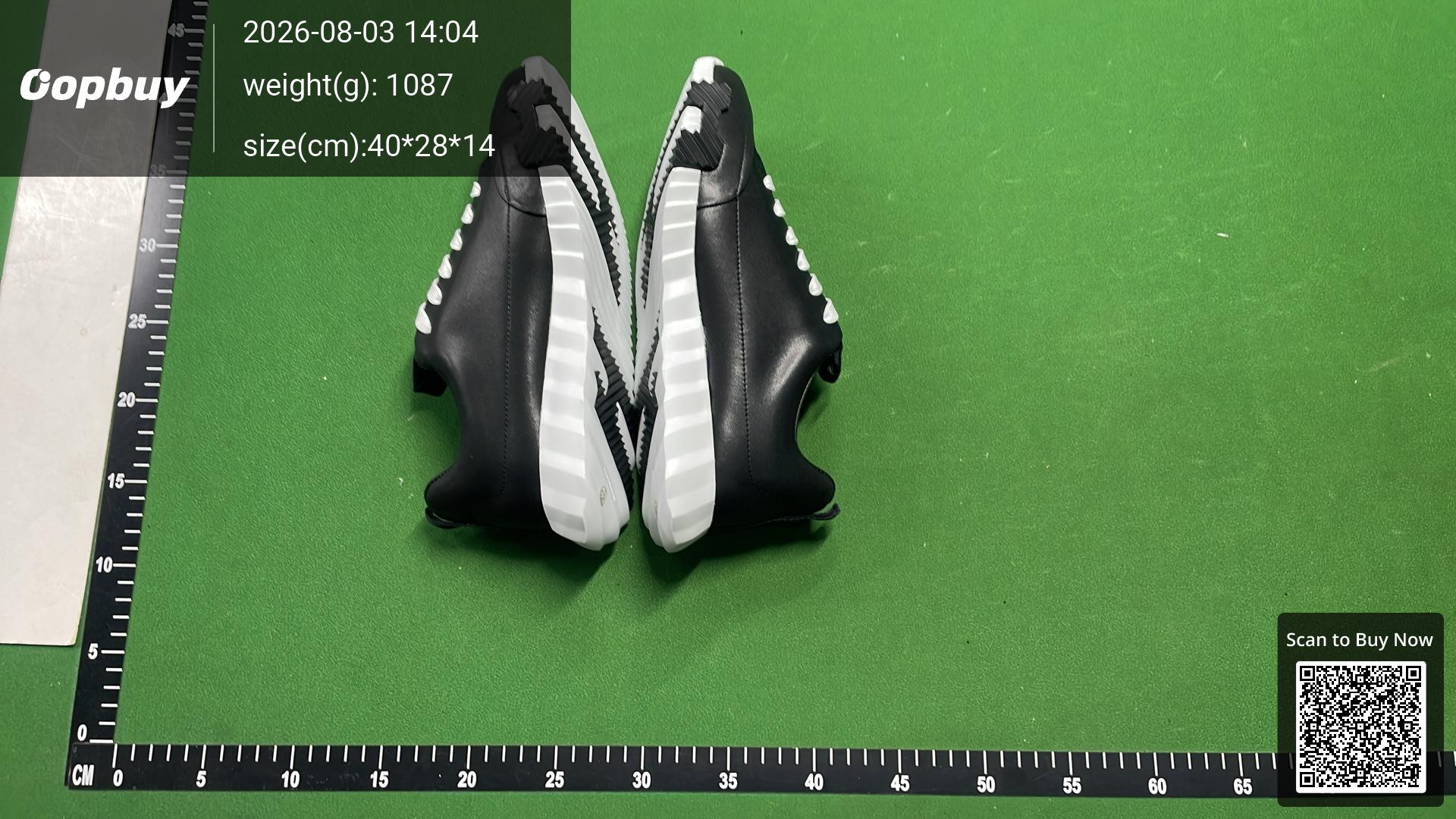 Foto QC 4 de Hermes Bouncing Mesh Suede Low Sneakers Black