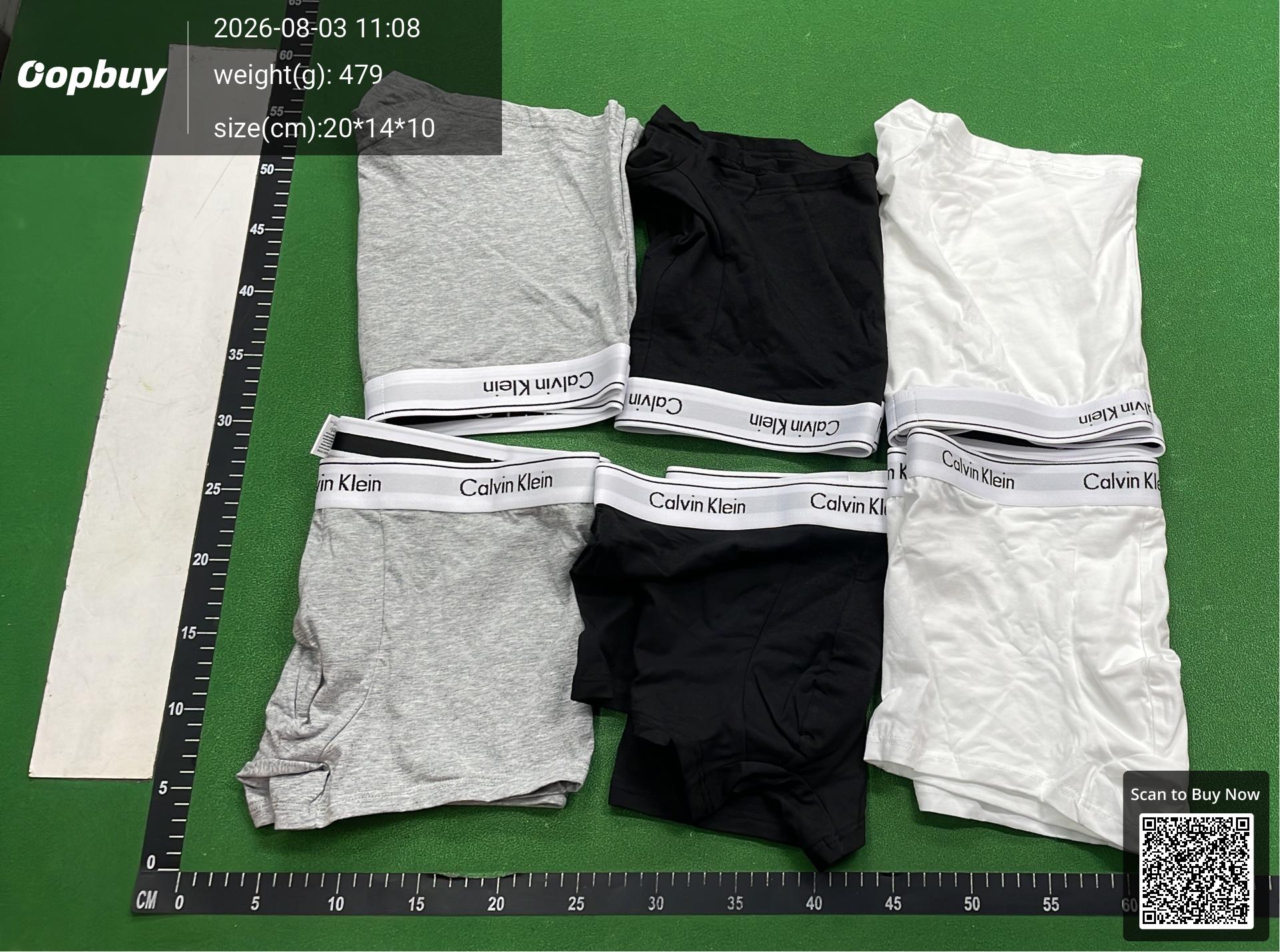 Foto QC 4 de Kenzo Underwear Cotton Tiger Head Black Grey White