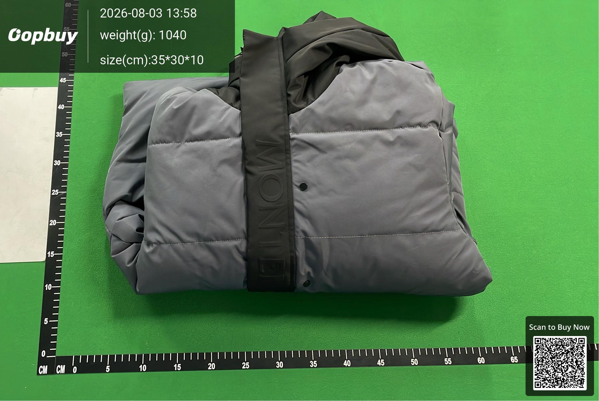 Foto QC 8 de Moncler Maya Puffer Down Jacket Glossy Navy Blue