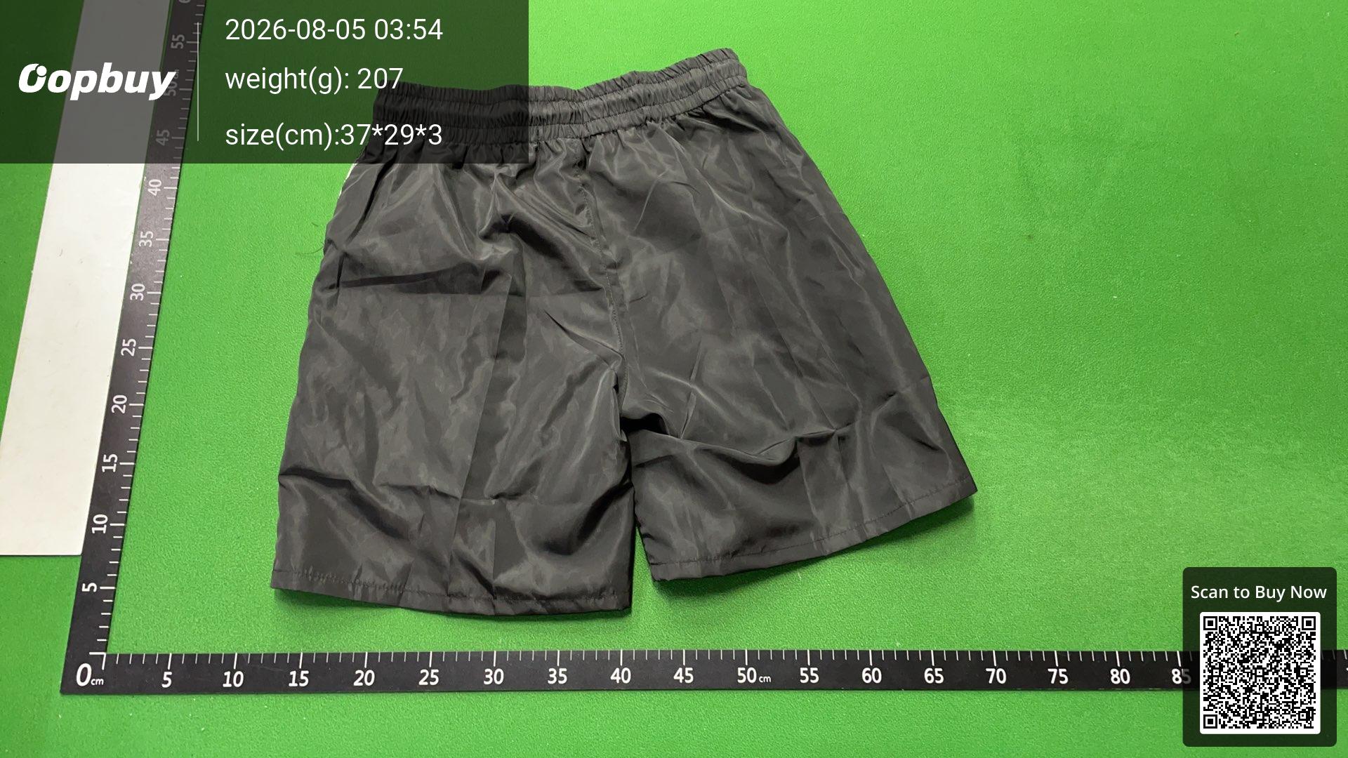 Foto QC 3 de Louis Vuitton 2025 Summer Board Shorts Monogram Mesh Black